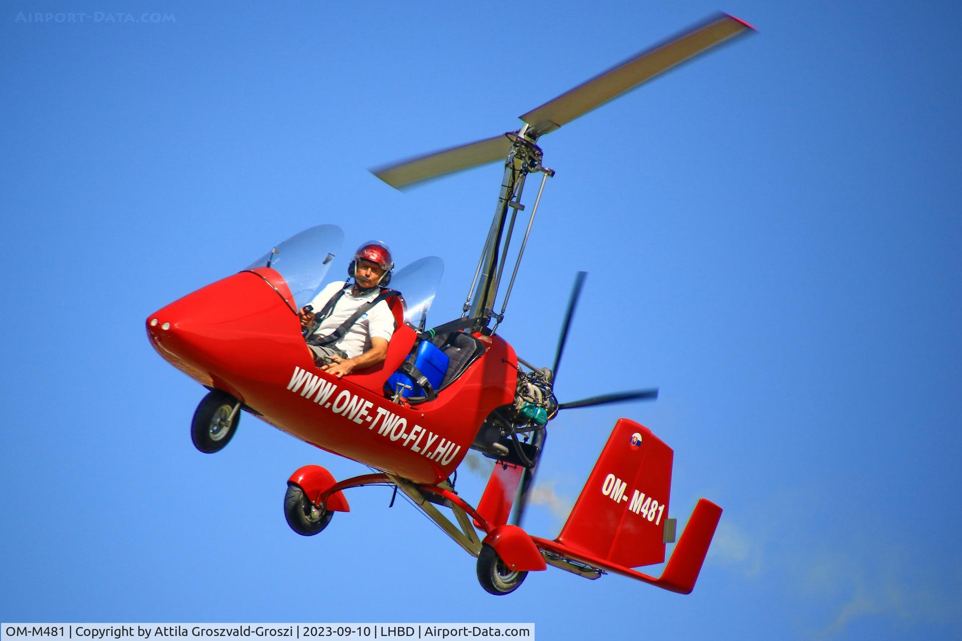 OM-M481, AutoGyro MTOsport C/N 05G26, LHBD - Börgönd Airport-Börgönd, Hungary - Börgönd Air Show 2023
