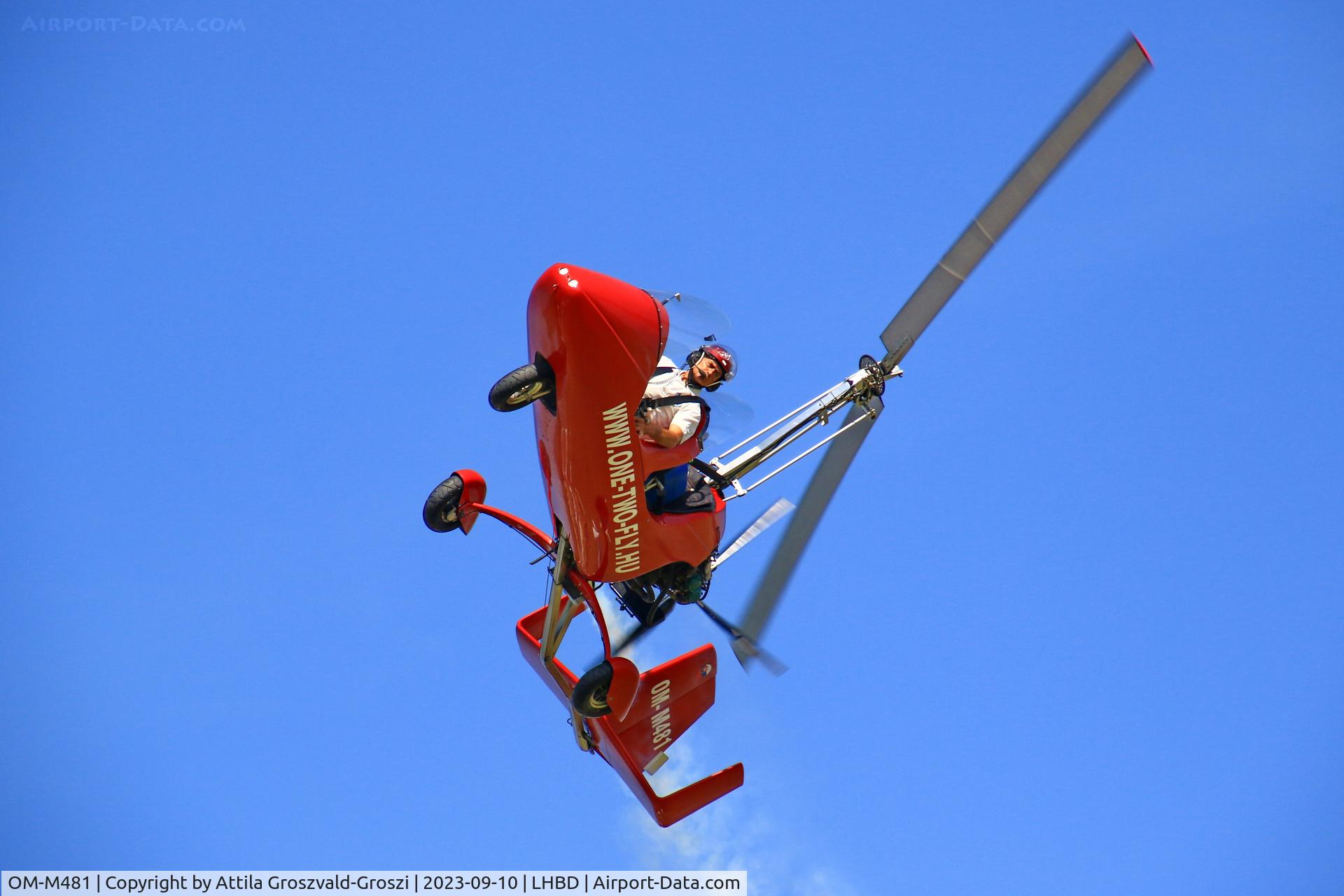 OM-M481, AutoGyro MTOsport C/N 05G26, LHBD - Börgönd Airport-Börgönd, Hungary - Börgönd Air Show 2023
