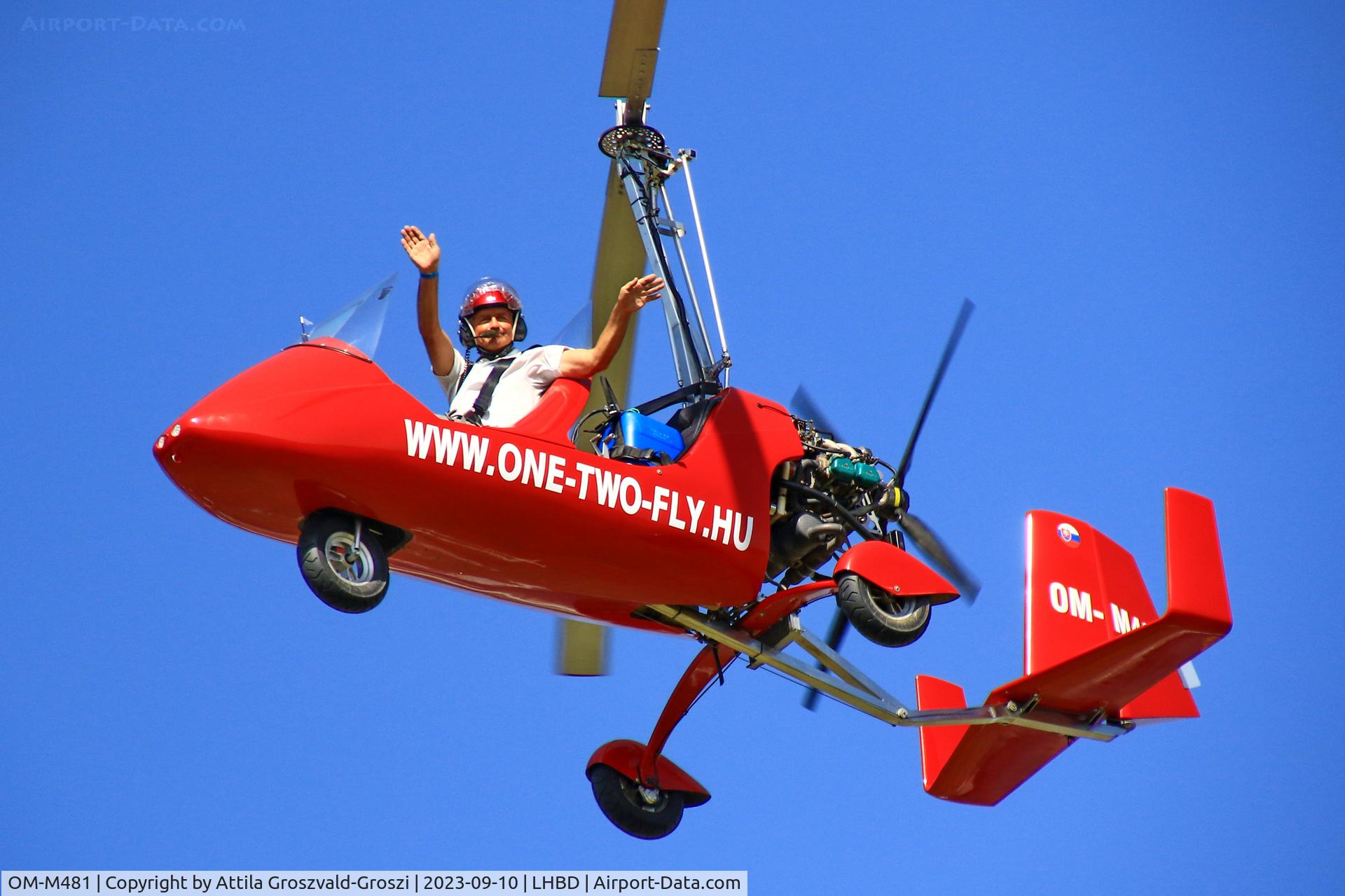OM-M481, AutoGyro MTOsport C/N 05G26, LHBD - Börgönd Airport-Börgönd, Hungary - Börgönd Air Show 2023