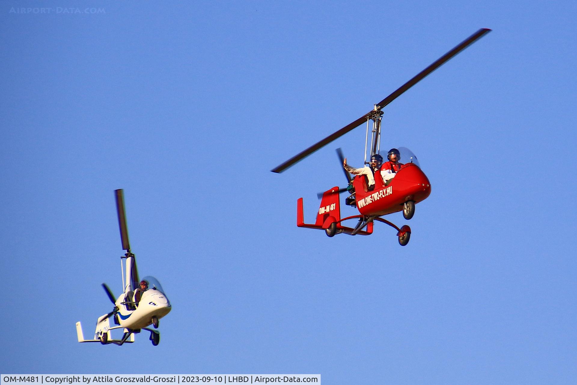 OM-M481, AutoGyro MTOsport C/N 05G26, LHBD - Börgönd Airport-Börgönd, Hungary - Börgönd Air Show 2023