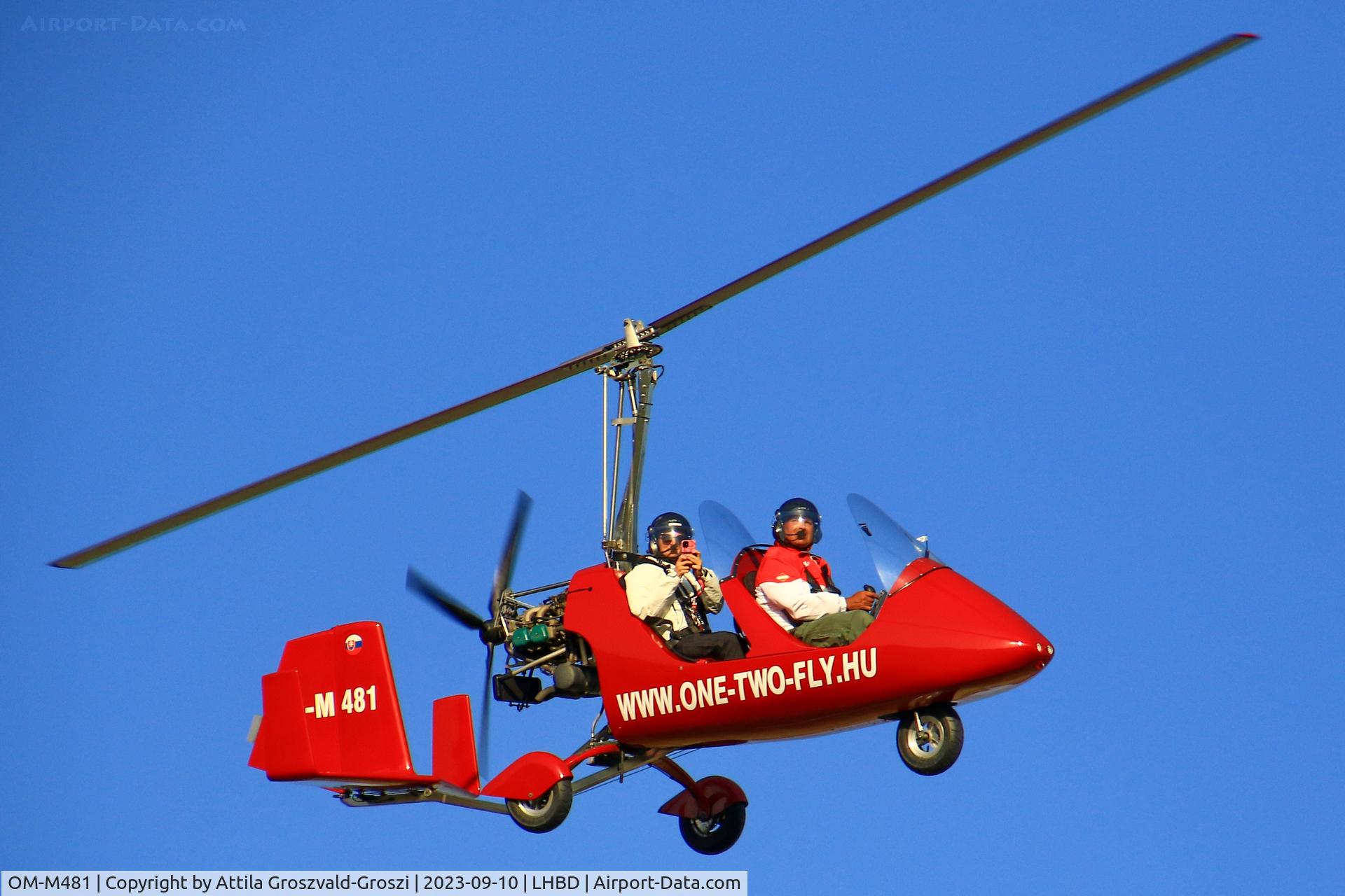 OM-M481, AutoGyro MTOsport C/N 05G26, LHBD - Börgönd Airport-Börgönd, Hungary - Börgönd Air Show 2023