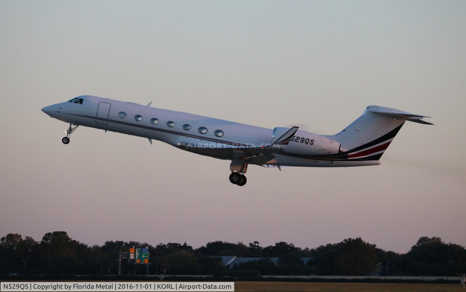 N529QS, 2007 Gulfstream Aerospace GV-SP (G550) C/N 5156, G550 zx