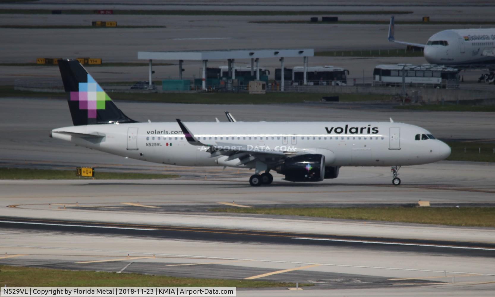 N529VL, 2016 Airbus A320-271N C/N 7102, VOI A32N zx MEX-MIA