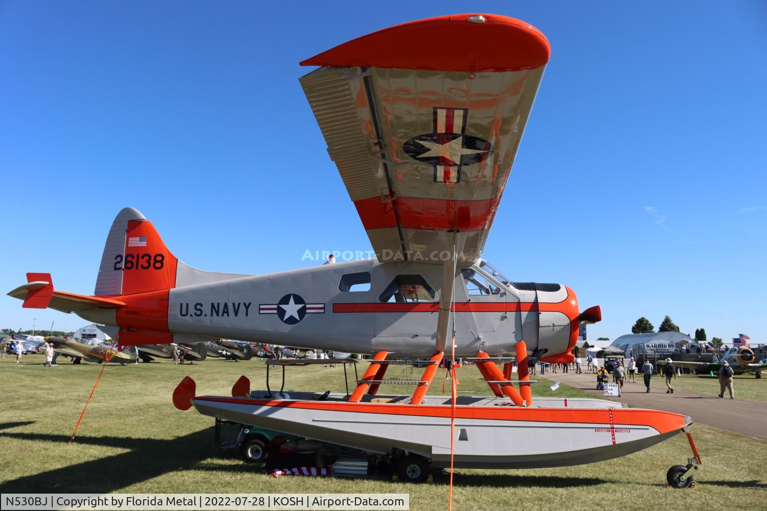 N530BJ, De Havilland Canada DHC-2 Beaver Mk.I (L20A) C/N 530, L-20 zx