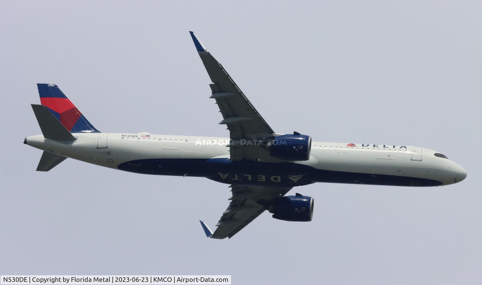 N530DE, 2022 Airbus A321-271NX C/N 10920, DAL A321N zx KLAX-MCO