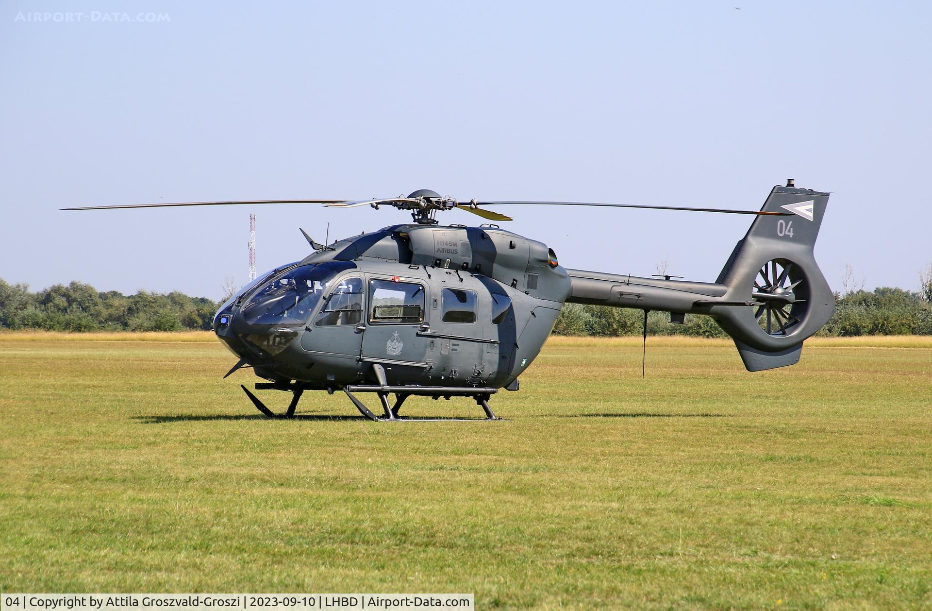 04, 2019 Airbus Helicopters H-145M C/N 20278, LHBD - Börgönd Airport-Börgönd, Hungary - Börgönd Air Show 2023