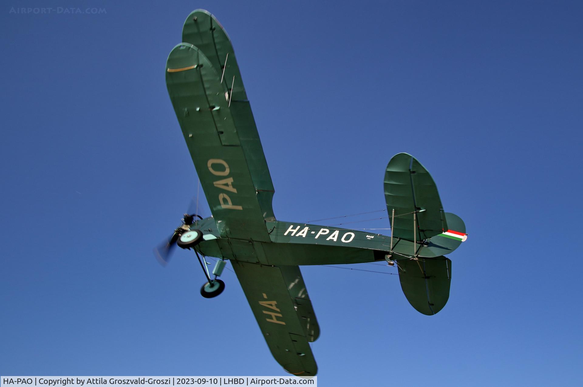 HA-PAO, 1954 PZL-Okecie CSS-13 (Polikarpov Po-2) C/N 0448, LHBD - Börgönd Airport-Börgönd, Hungary - Börgönd Air Show 2023