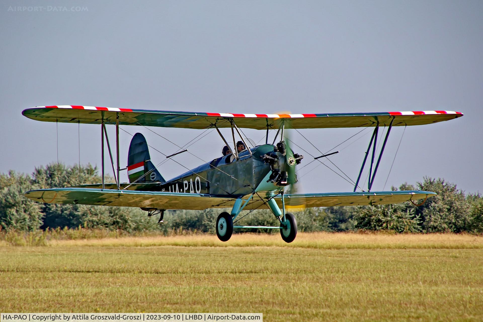 HA-PAO, 1954 PZL-Okecie CSS-13 (Polikarpov Po-2) C/N 0448, LHBD - Börgönd Airport-Börgönd, Hungary - Börgönd Air Show 2023