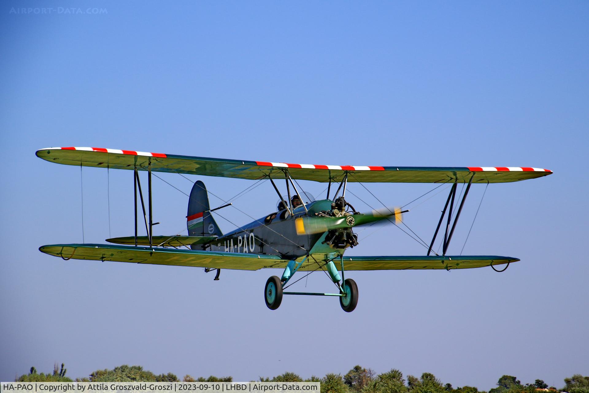 HA-PAO, 1954 PZL-Okecie CSS-13 (Polikarpov Po-2) C/N 0448, LHBD - Börgönd Airport-Börgönd, Hungary - Börgönd Air Show 2023