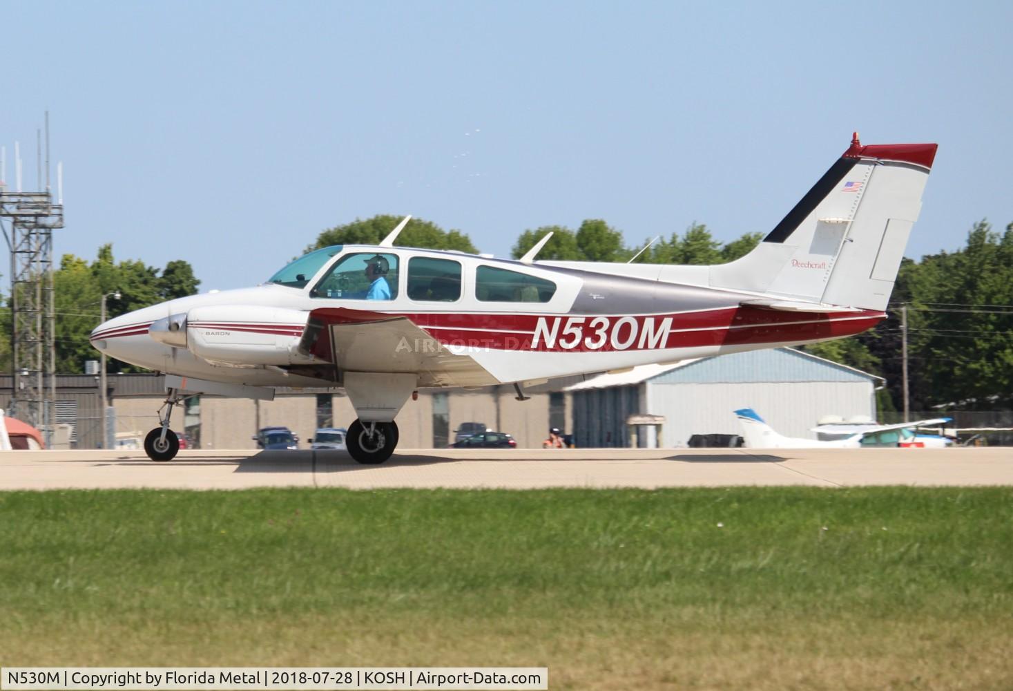 N530M, 1964 Beech 95-B55 (T42A) Baron C/N TC-687, Baron 55 zx