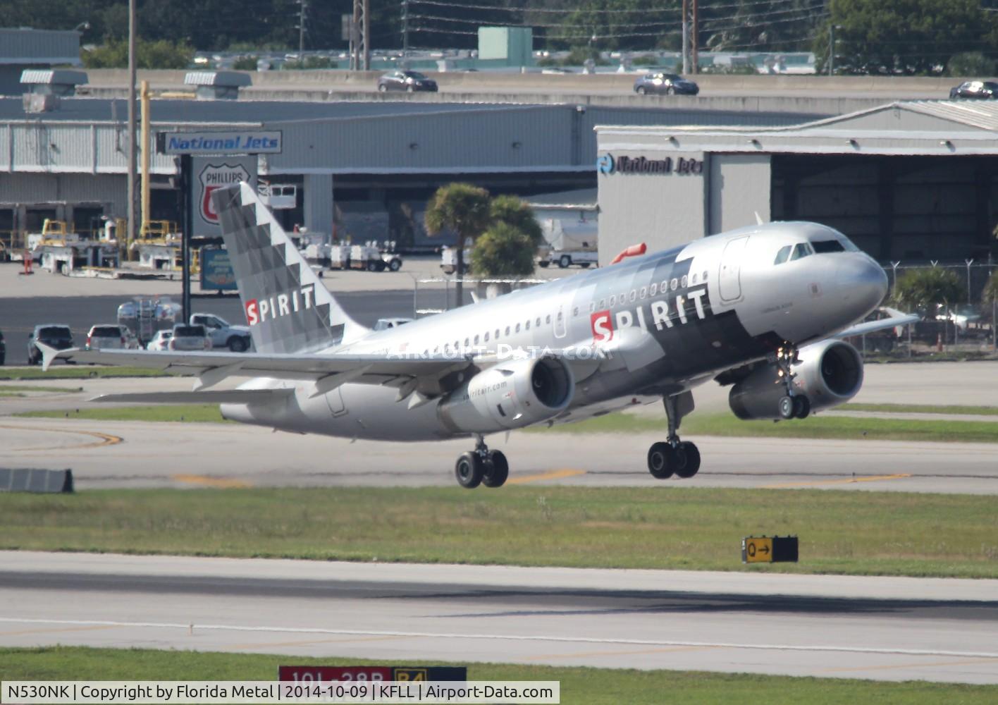 N530NK, 2007 Airbus A319-132 C/N 3017, NKS A319 silver zx