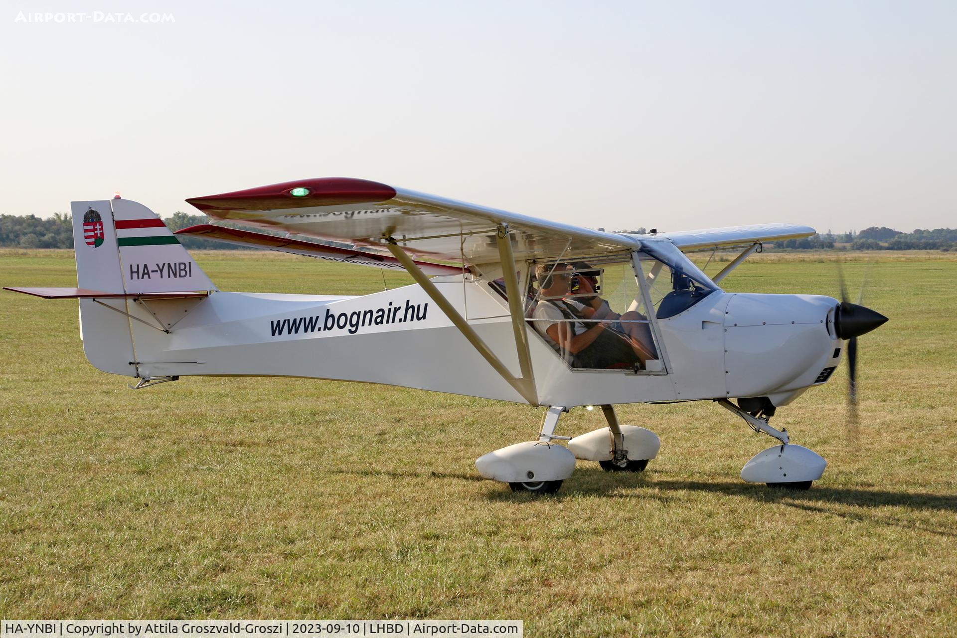 HA-YNBI, 2003 Apollo Fox C/N 270103, LHBD - Börgönd Airport-Börgönd, Hungary - Börgönd Air Show 2023