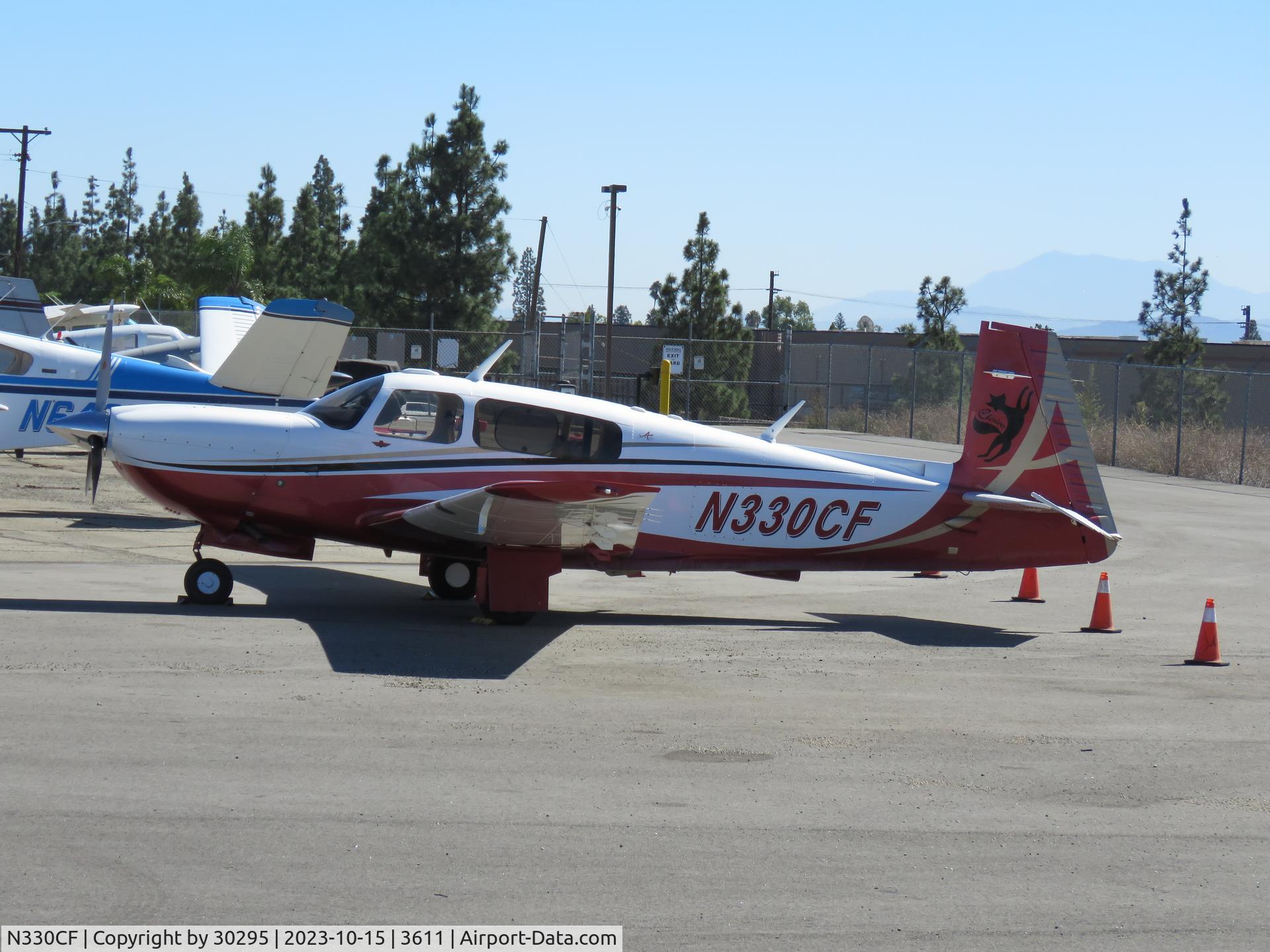 N330CF, 2007 Mooney M20TN Acclaim C/N 31-0067, Parked