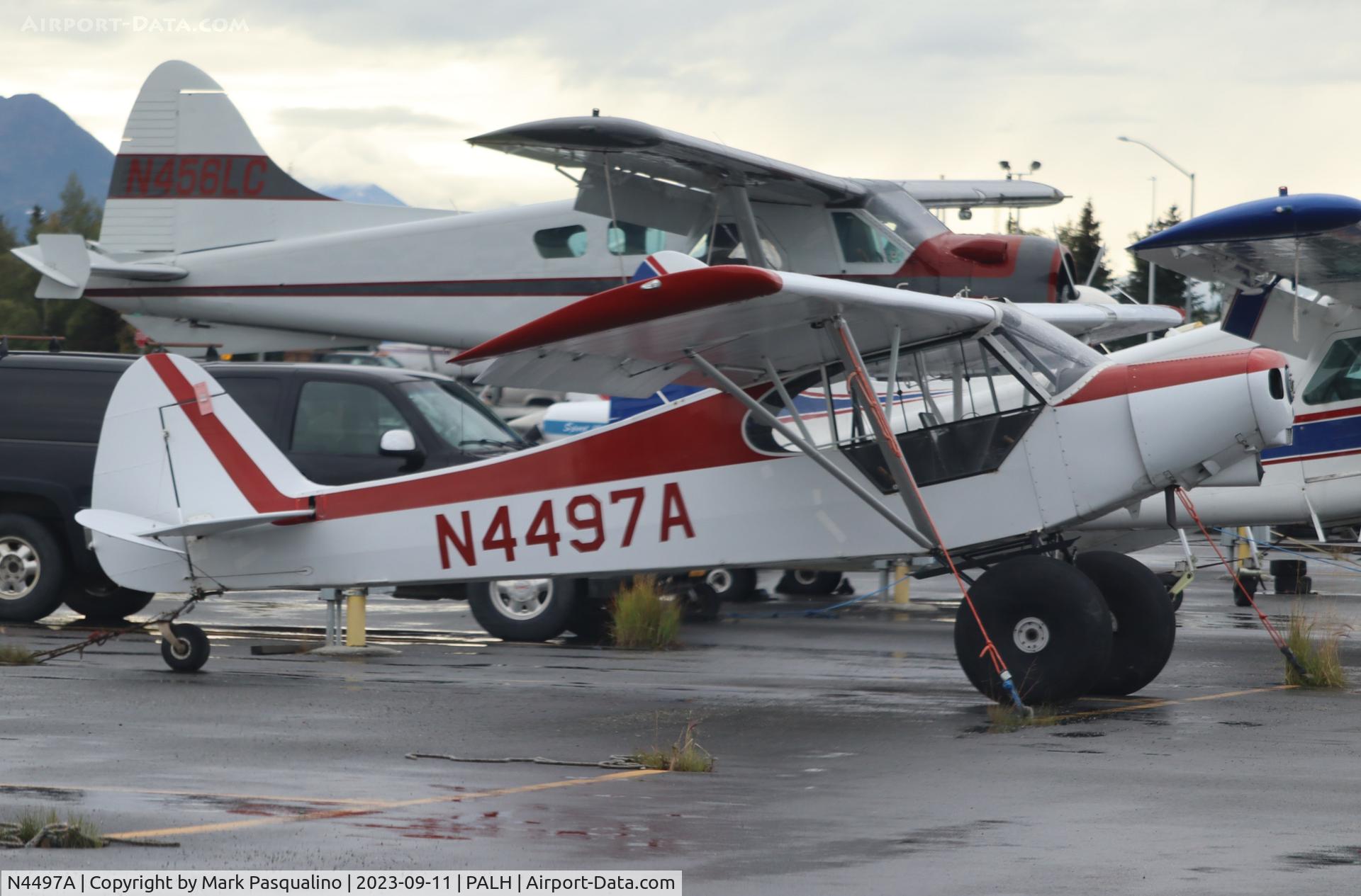 N4497A, 1956 Piper PA-18A 150 Super Cub C/N 18-4869, Piper PA-18A-150