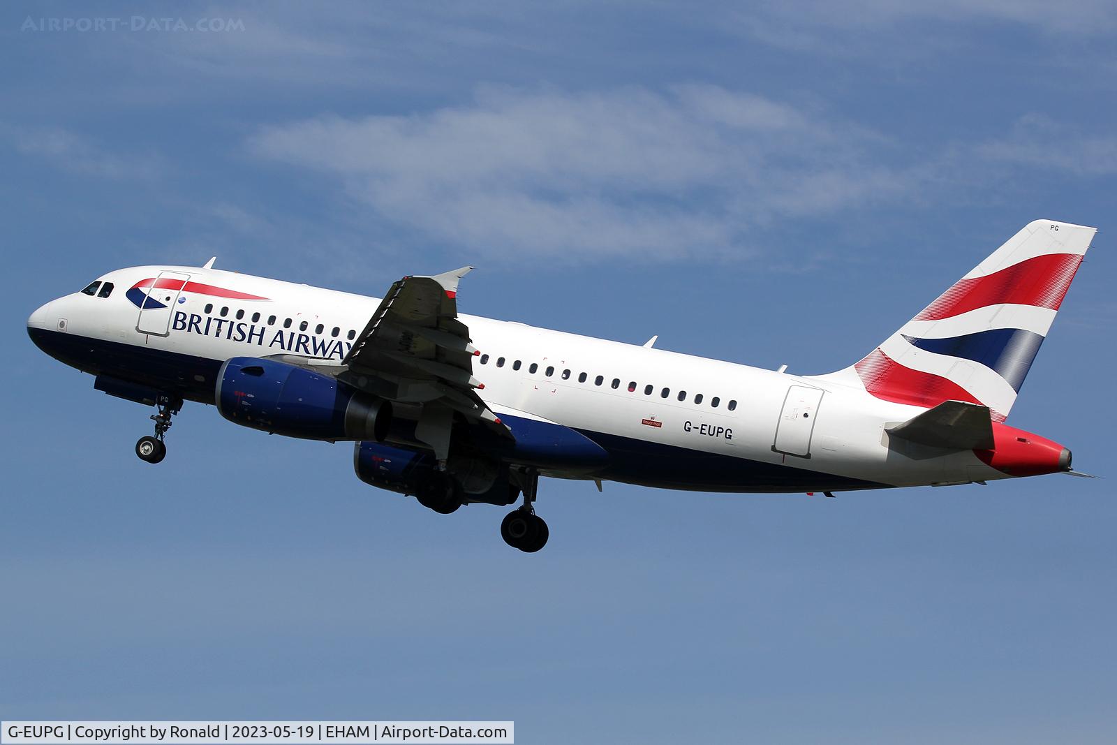 G-EUPG, 2000 Airbus A319-131 C/N 1222, at spl