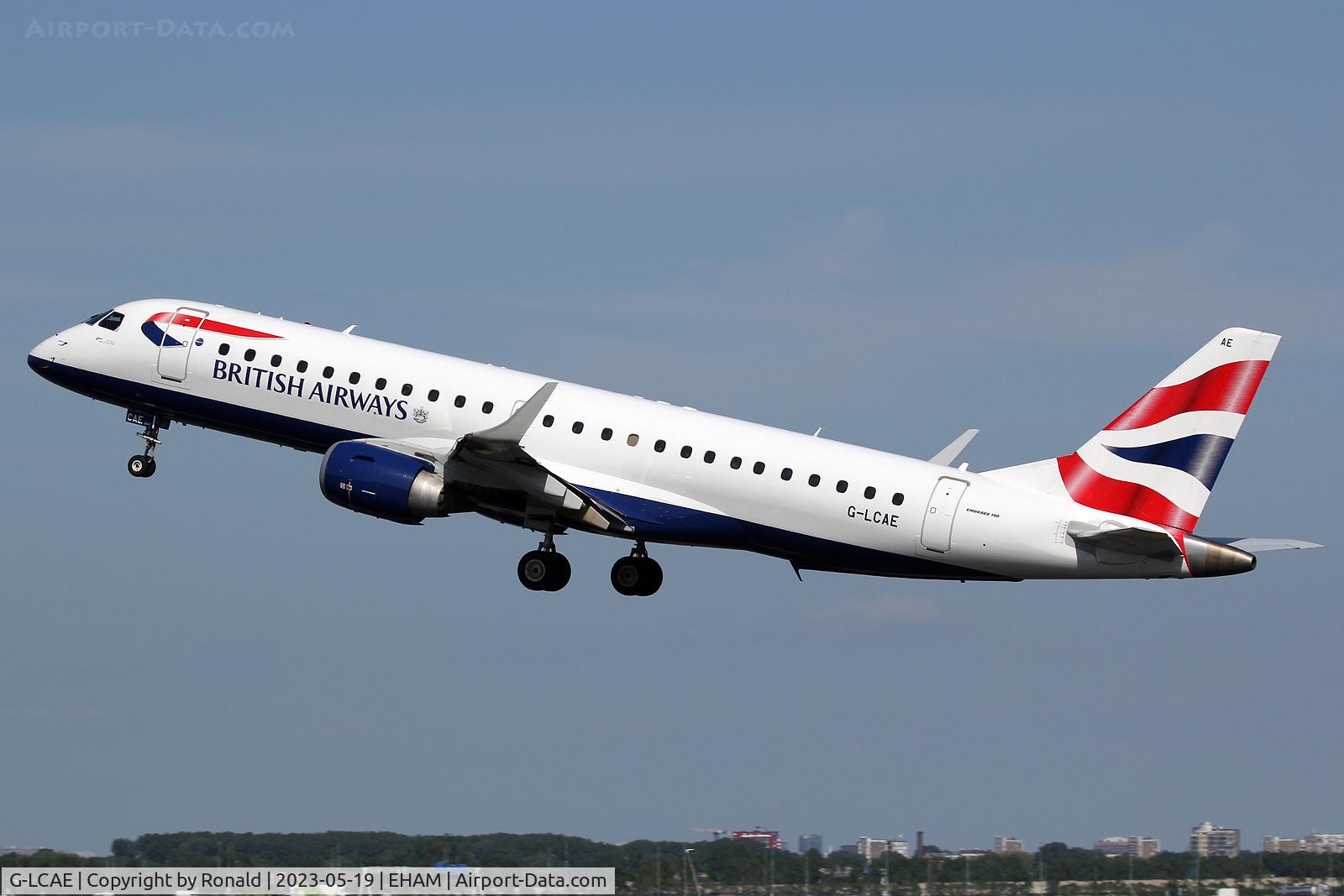 G-LCAE, 2012 Embraer ERJ 190-100LR C/N 19000539, at spl