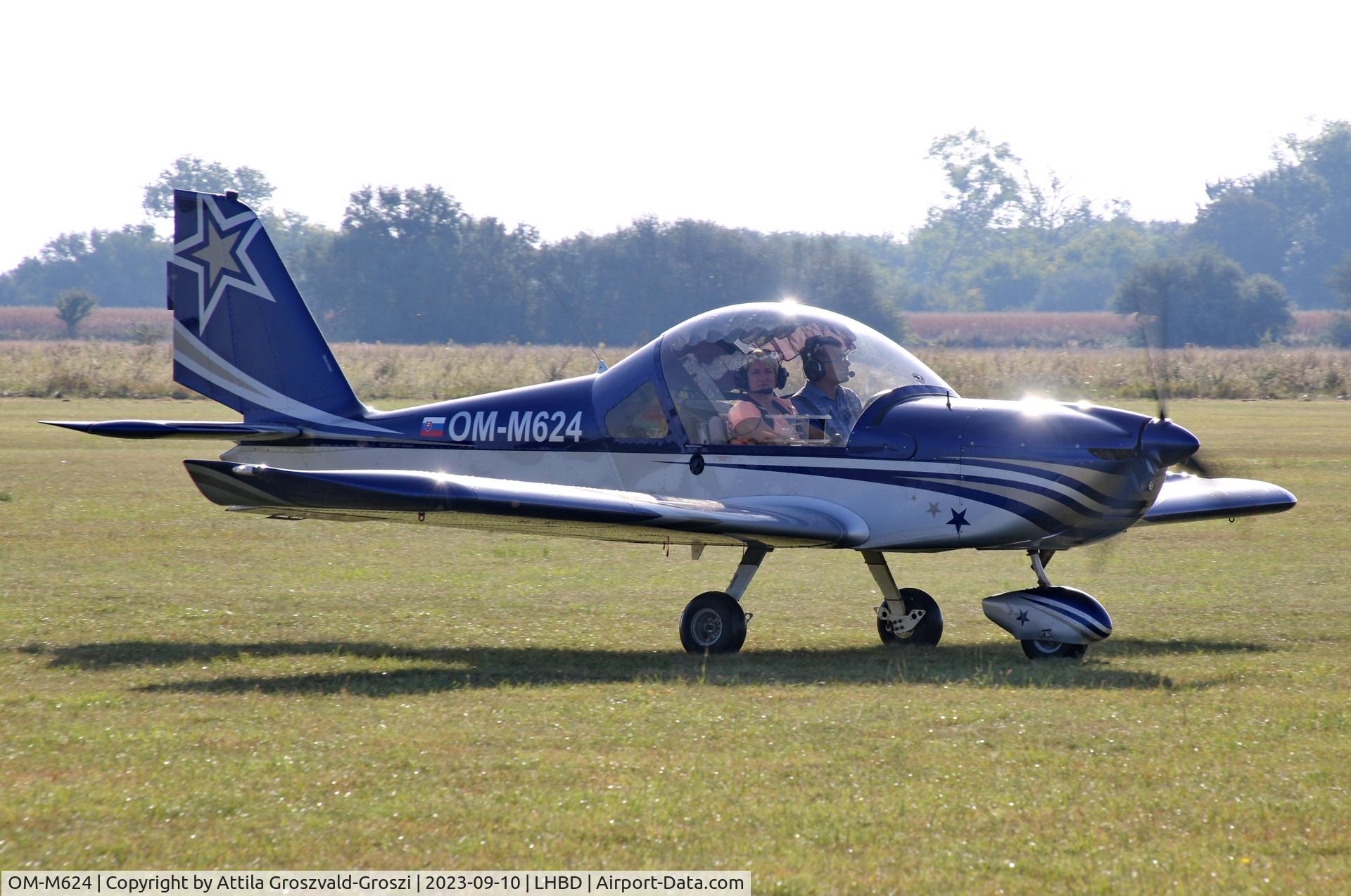 OM-M624, 2007 Evektor-Aerotechnik EV-97 Eurostar C/N 2007-3101, LHBD - Börgönd Airport-Börgönd, Hungary - Börgönd Air Show 2023