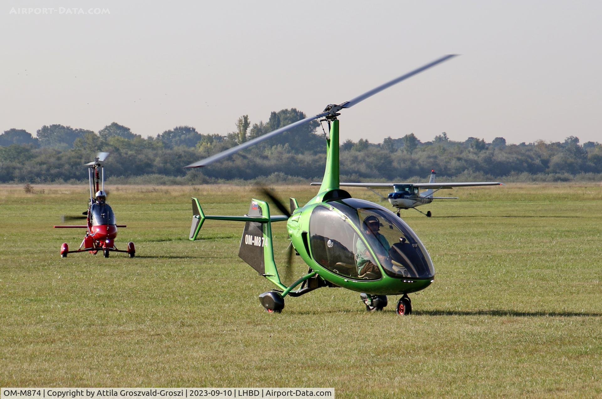 OM-M874, 2021 Niki Kalithea C/N K0015, LHBD - Börgönd Airport-Börgönd, Hungary - Börgönd Air Show 2023