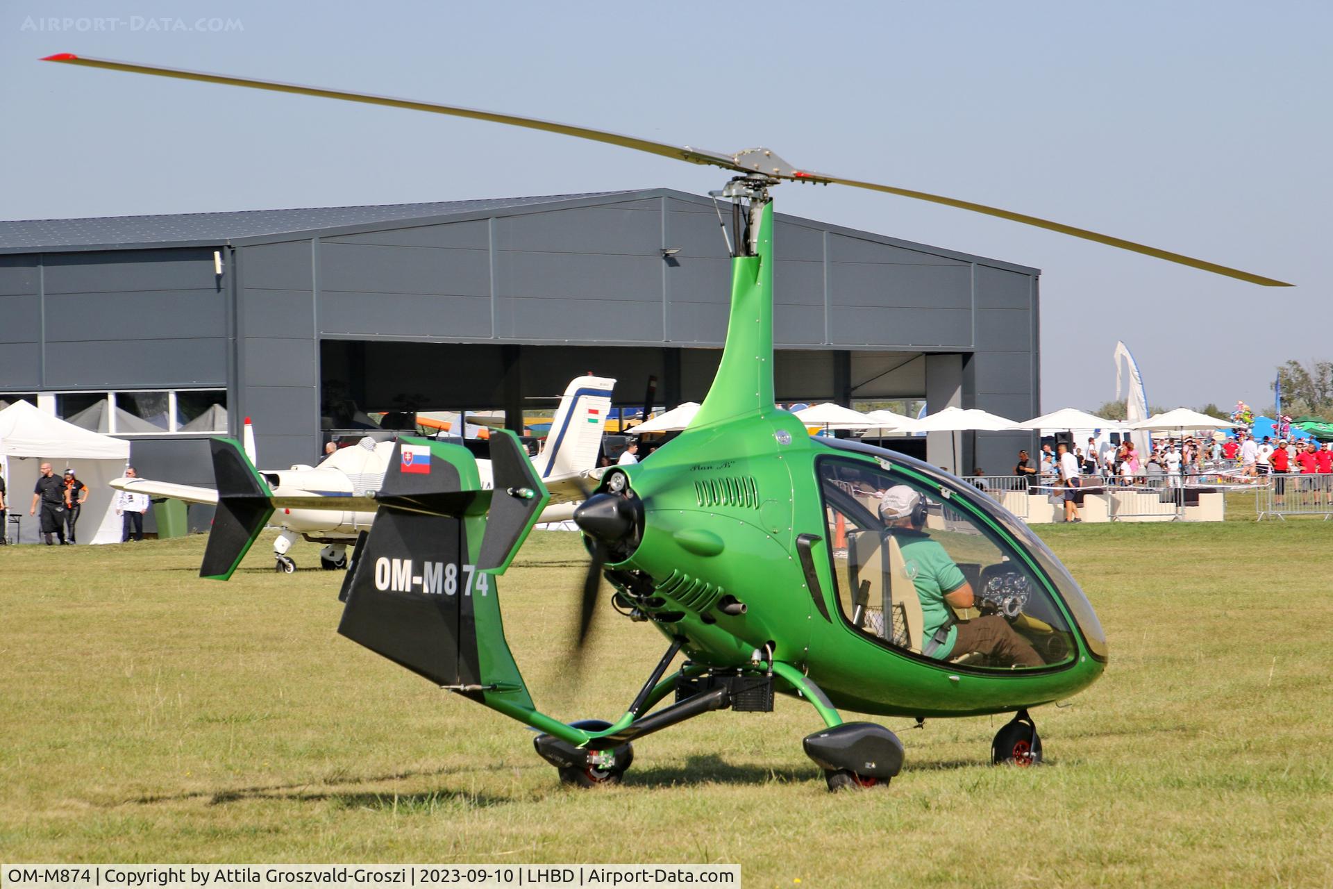 OM-M874, 2021 Niki Kalithea C/N K0015, LHBD - Börgönd Airport-Börgönd, Hungary - Börgönd Air Show 2023