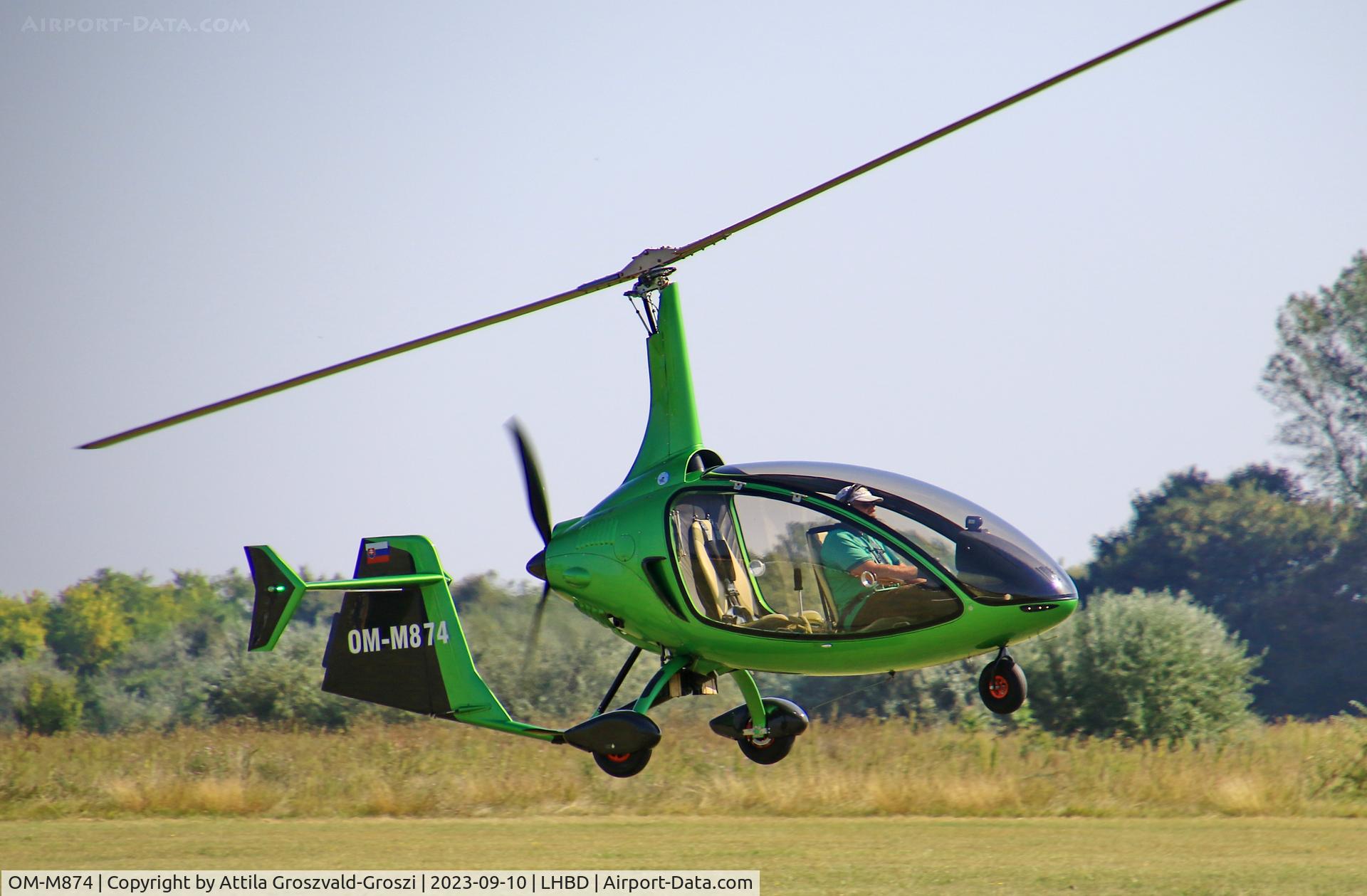 OM-M874, 2021 Niki Kalithea C/N K0015, LHBD - Börgönd Airport-Börgönd, Hungary - Börgönd Air Show 2023
