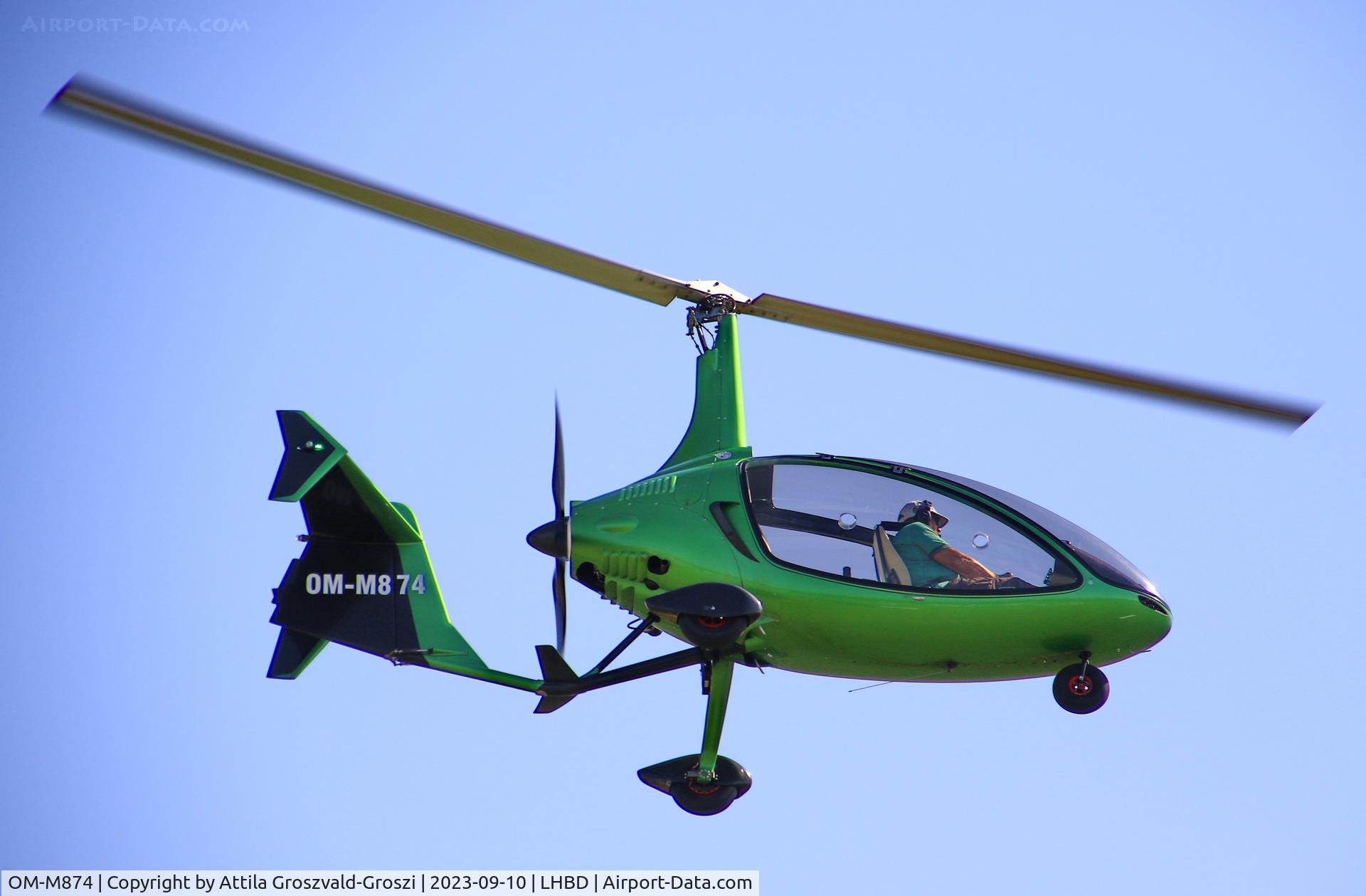 OM-M874, 2021 Niki Kalithea C/N K0015, LHBD - Börgönd Airport-Börgönd, Hungary - Börgönd Air Show 2023