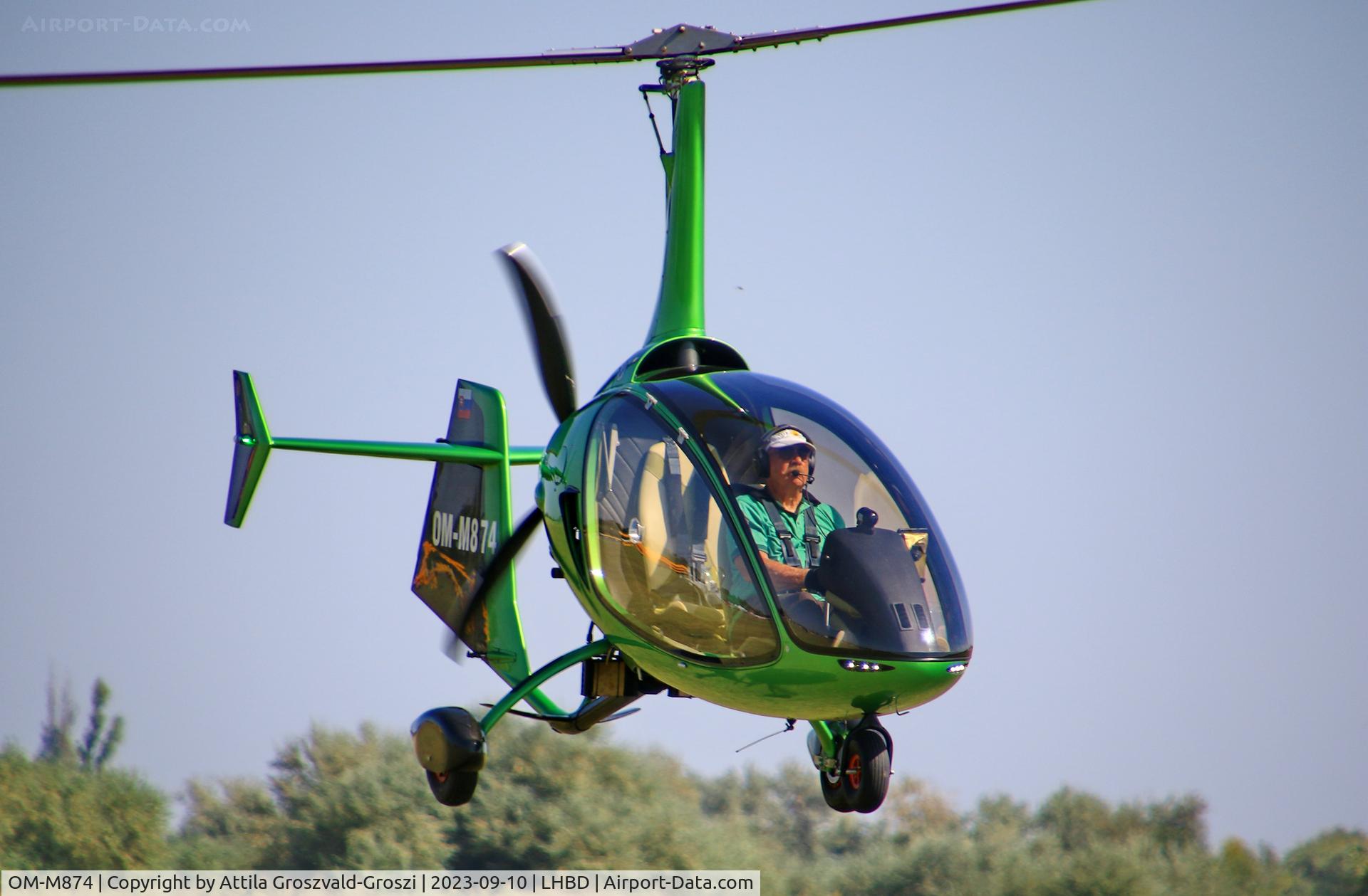 OM-M874, 2021 Niki Kalithea C/N K0015, LHBD - Börgönd Airport-Börgönd, Hungary - Börgönd Air Show 2023