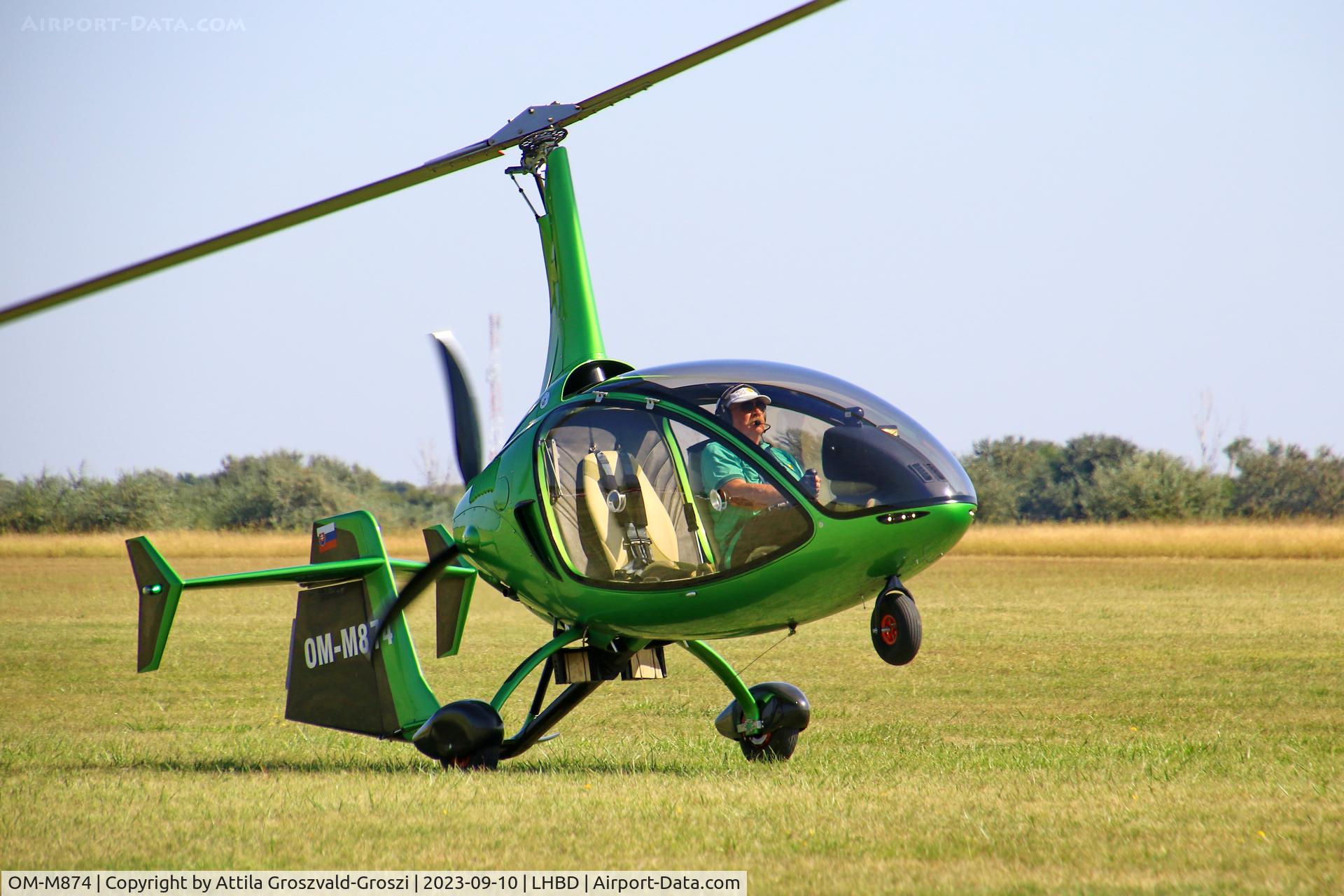 OM-M874, 2021 Niki Kalithea C/N K0015, LHBD - Börgönd Airport-Börgönd, Hungary - Börgönd Air Show 2023