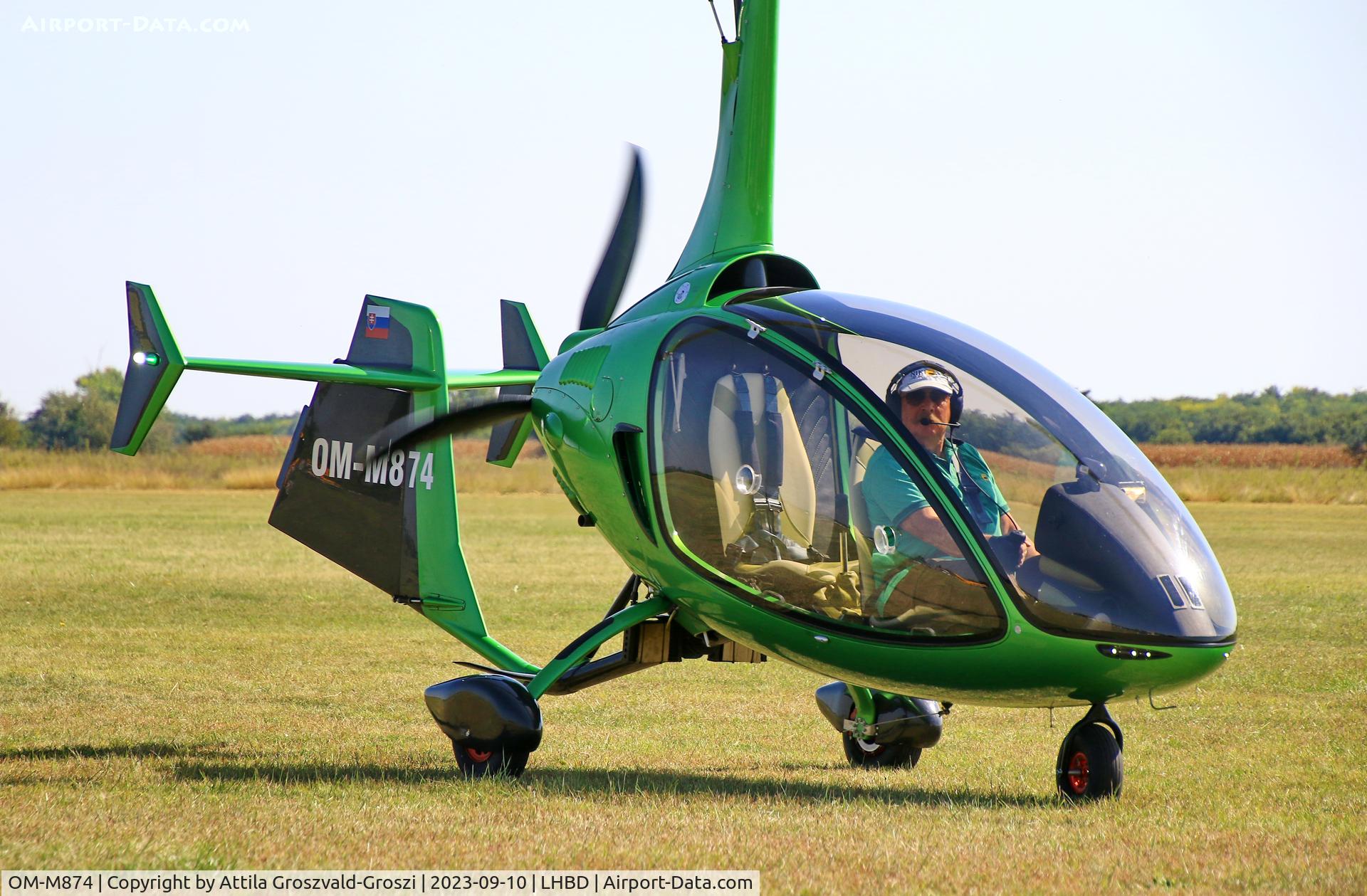 OM-M874, 2021 Niki Kalithea C/N K0015, LHBD - Börgönd Airport-Börgönd, Hungary - Börgönd Air Show 2023