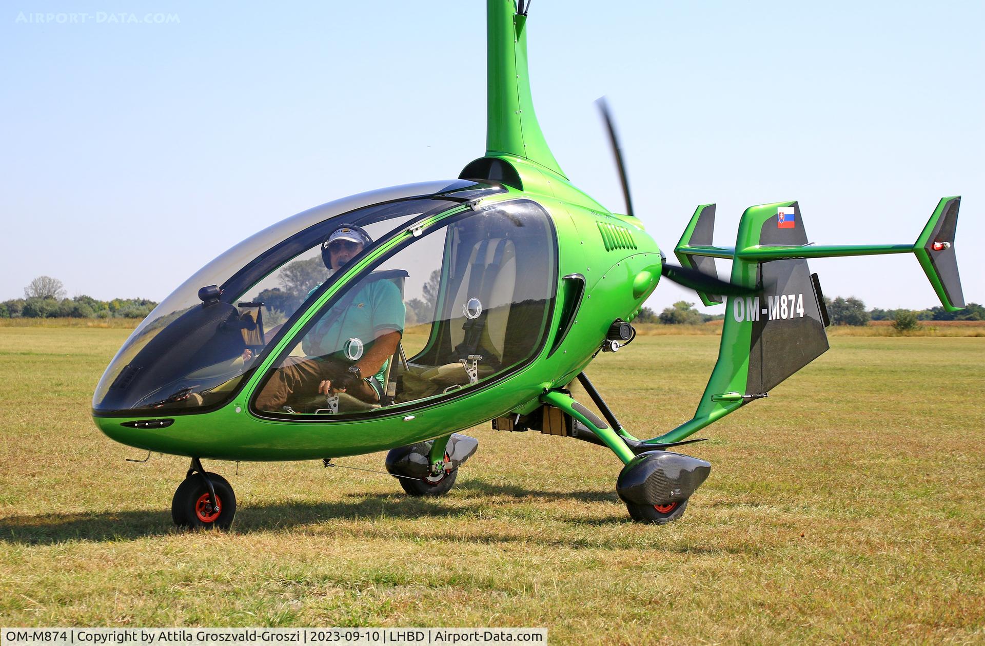 OM-M874, 2021 Niki Kalithea C/N K0015, LHBD - Börgönd Airport-Börgönd, Hungary - Börgönd Air Show 2023