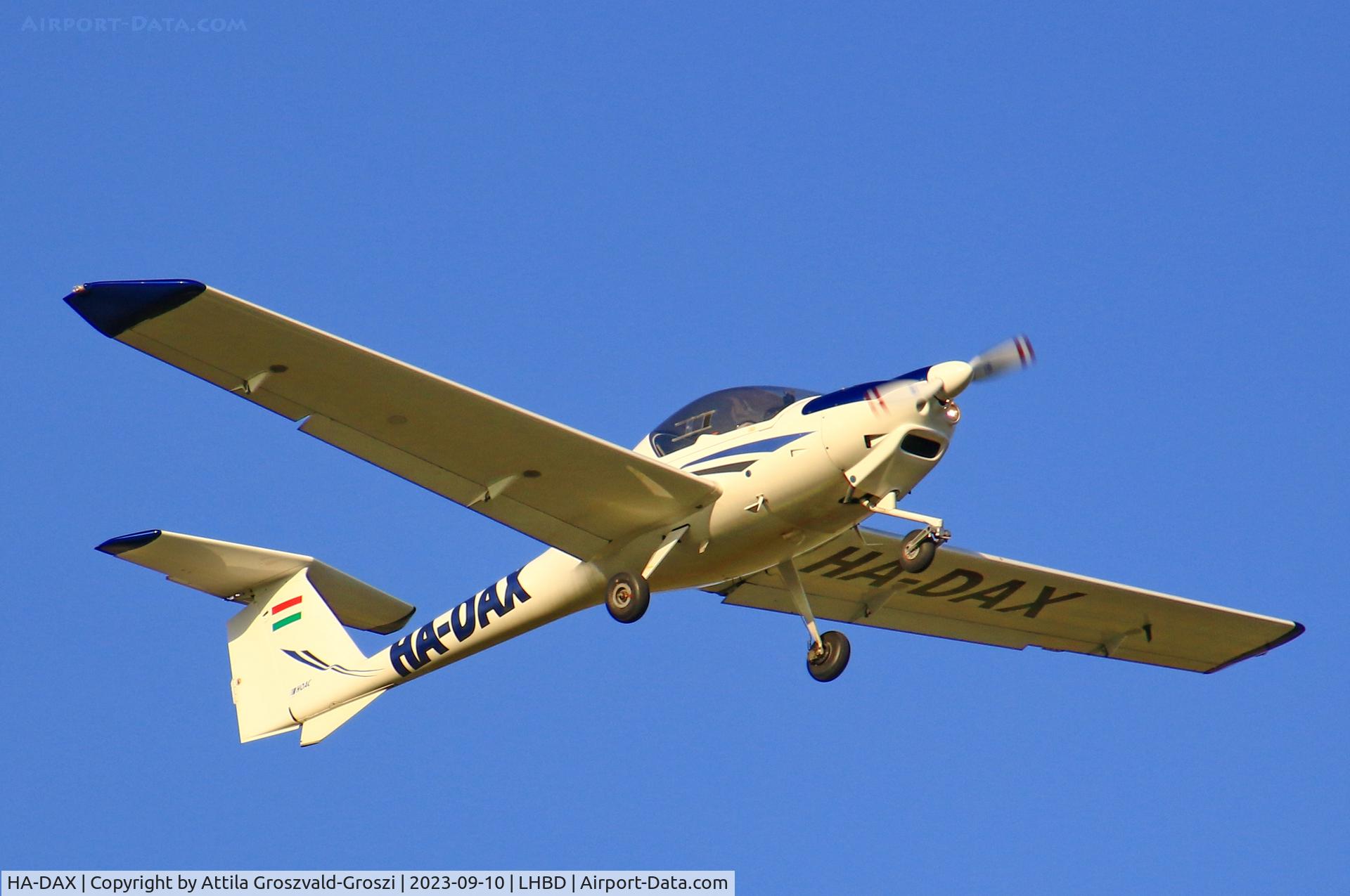 HA-DAX, HOAC DV-20 Katana C/N 20114, LHBD - Börgönd Airport-Börgönd, Hungary - Börgönd Air Show 2023
