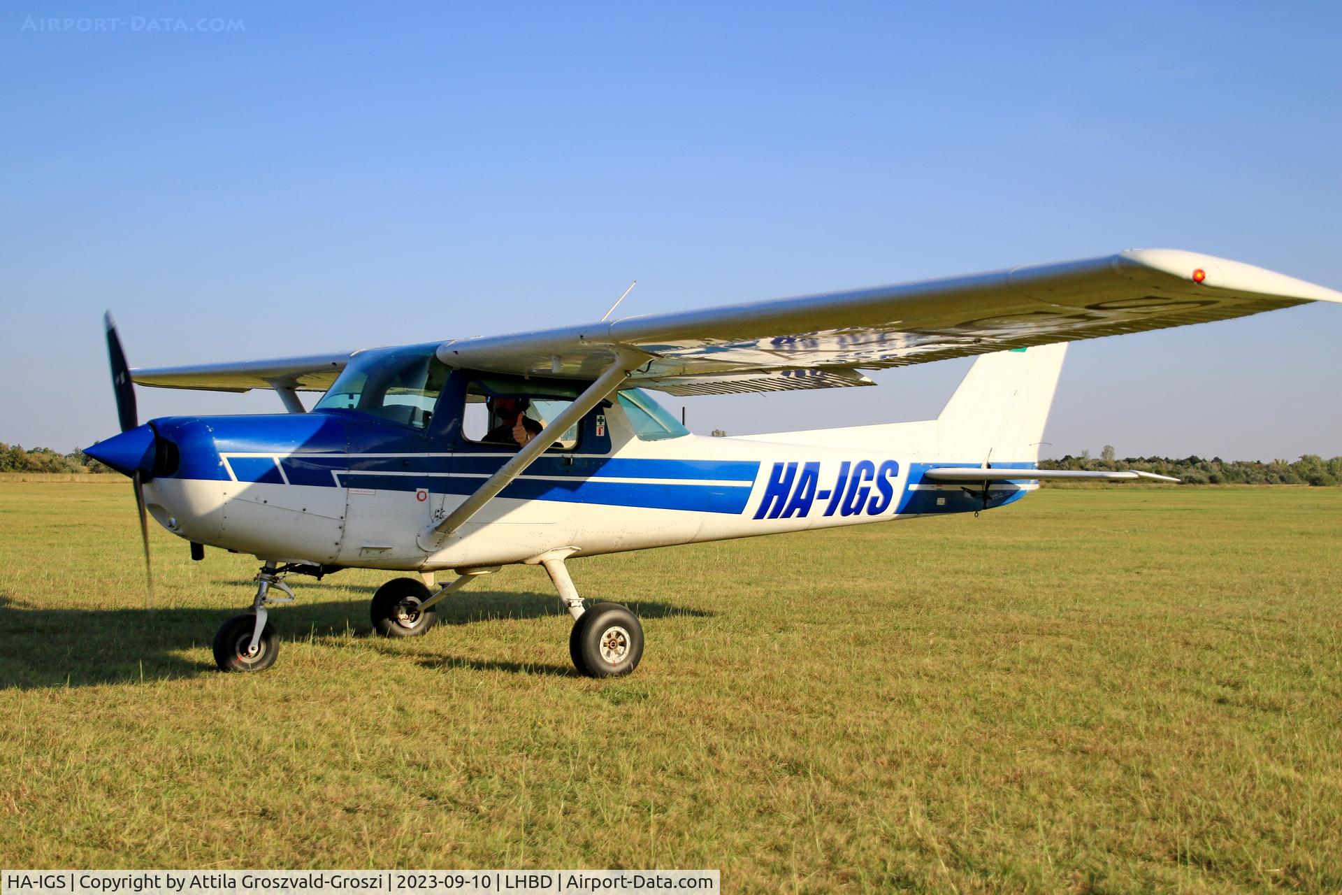 HA-IGS, Cessna 152 C/N 152-81309, LHBD - Börgönd Airport-Börgönd, Hungary - Börgönd Air Show 2023