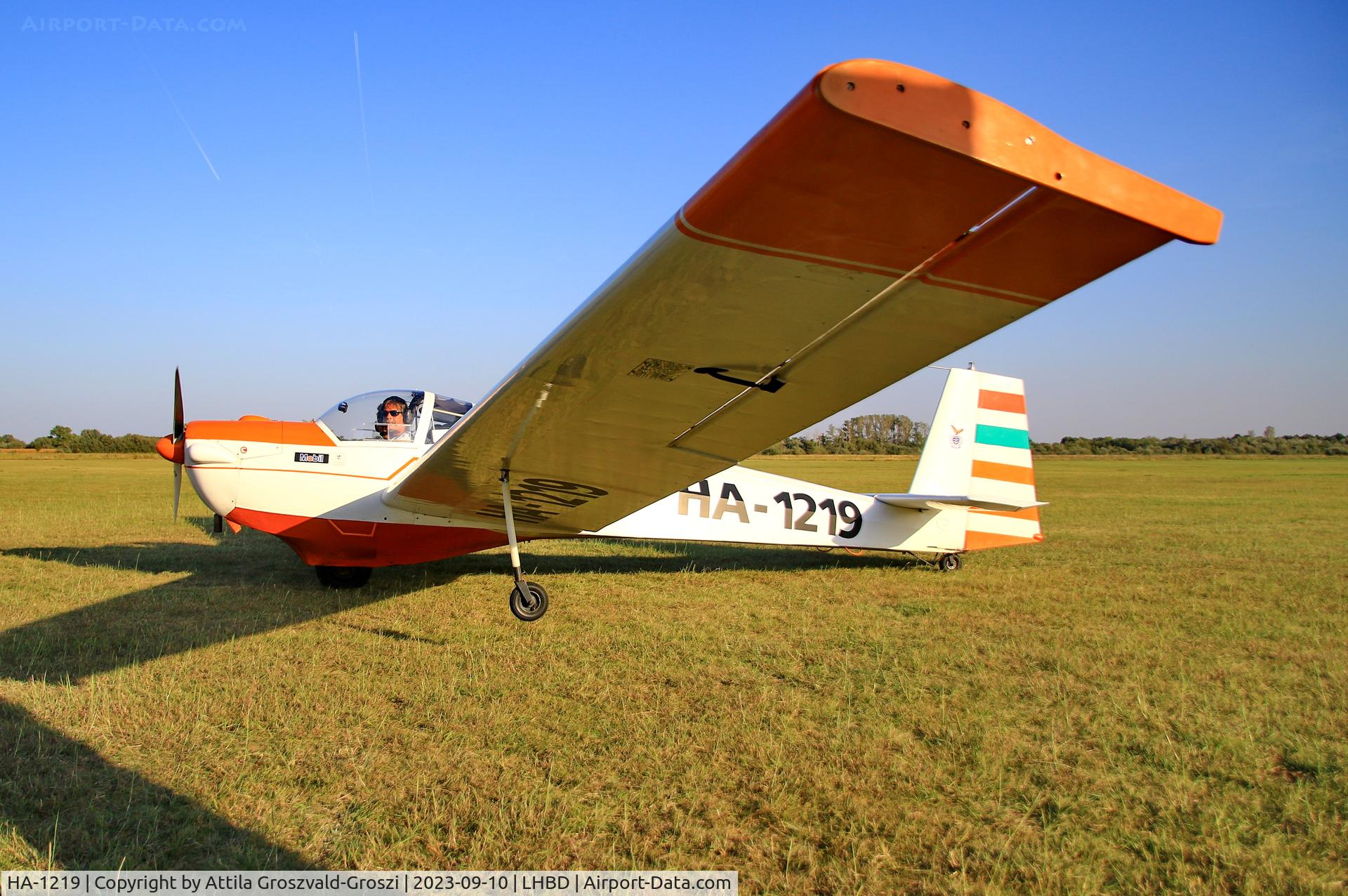 HA-1219, 1976 Scheibe SF-25C Falke C/N 44151, LHBD - Börgönd Airport-Börgönd, Hungary - Börgönd Air Show 2023