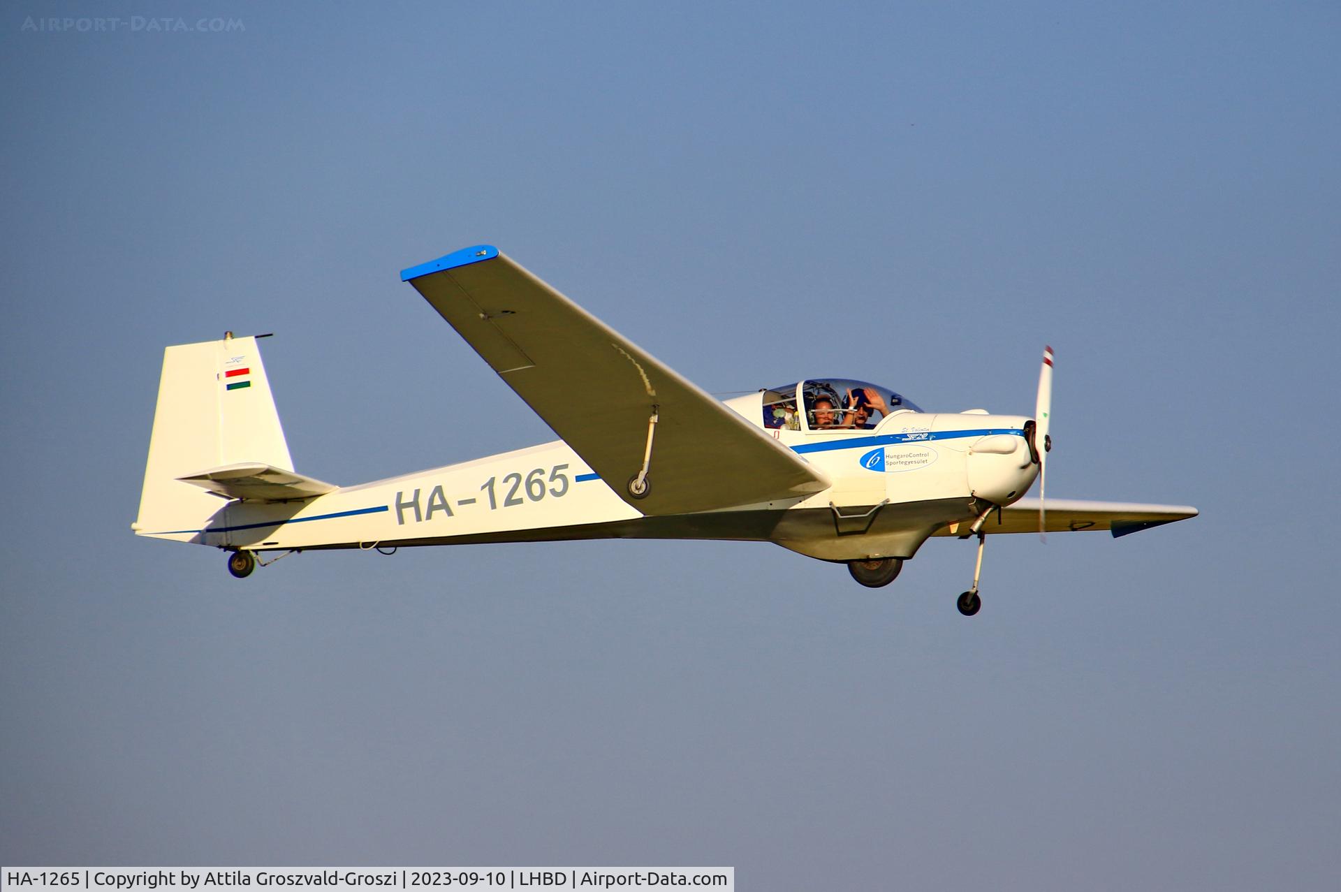 HA-1265, Aeronautica Umbra SF 25 D Falke C/N AU 008 D, LHBD - Börgönd Airport-Börgönd, Hungary - Börgönd Air Show 2023