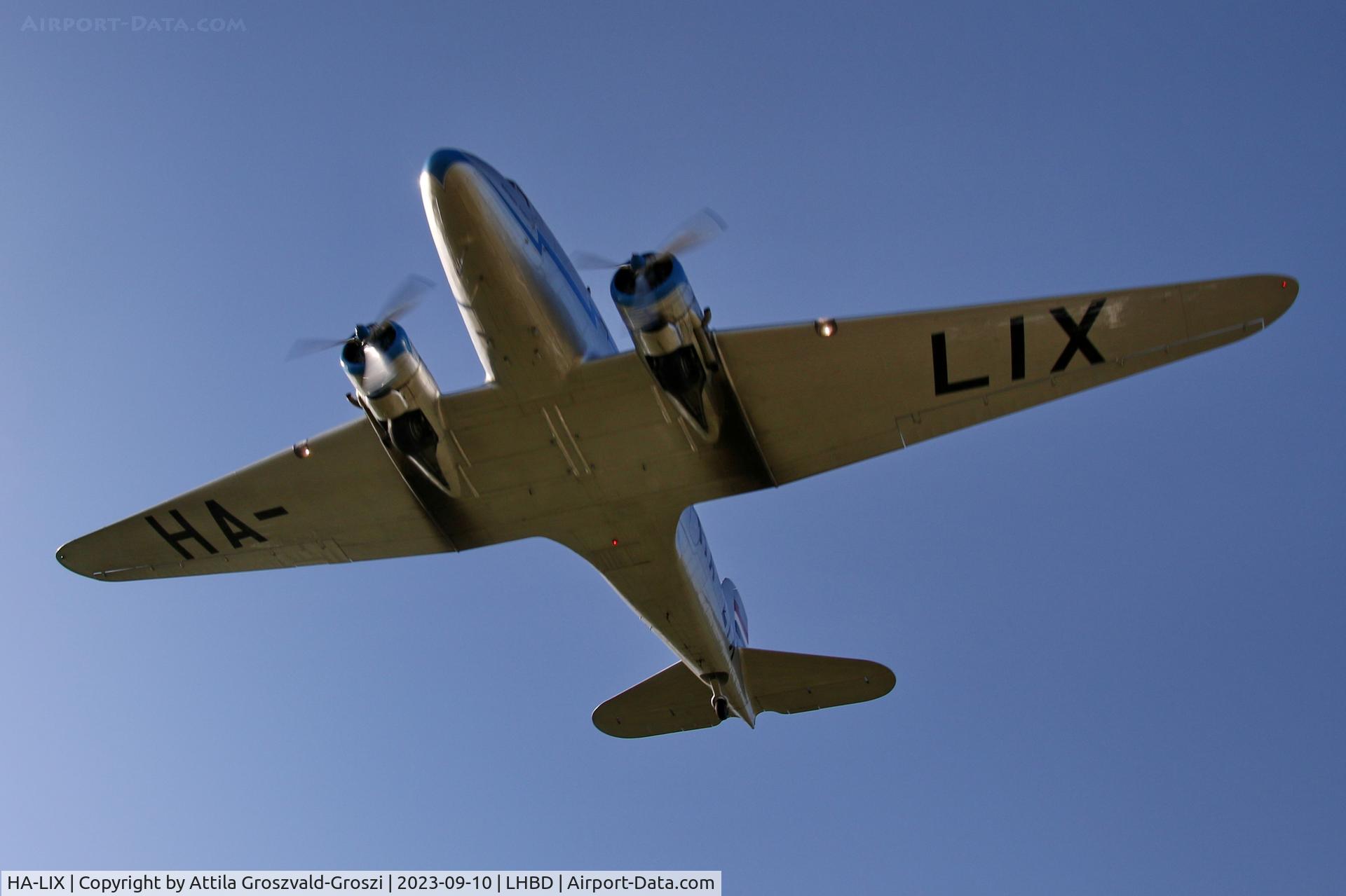 HA-LIX, 1949 Lisunov Li-2T Cab C/N 18433209, LHBD - Börgönd Airport-Börgönd, Hungary - Börgönd Air Show 2023