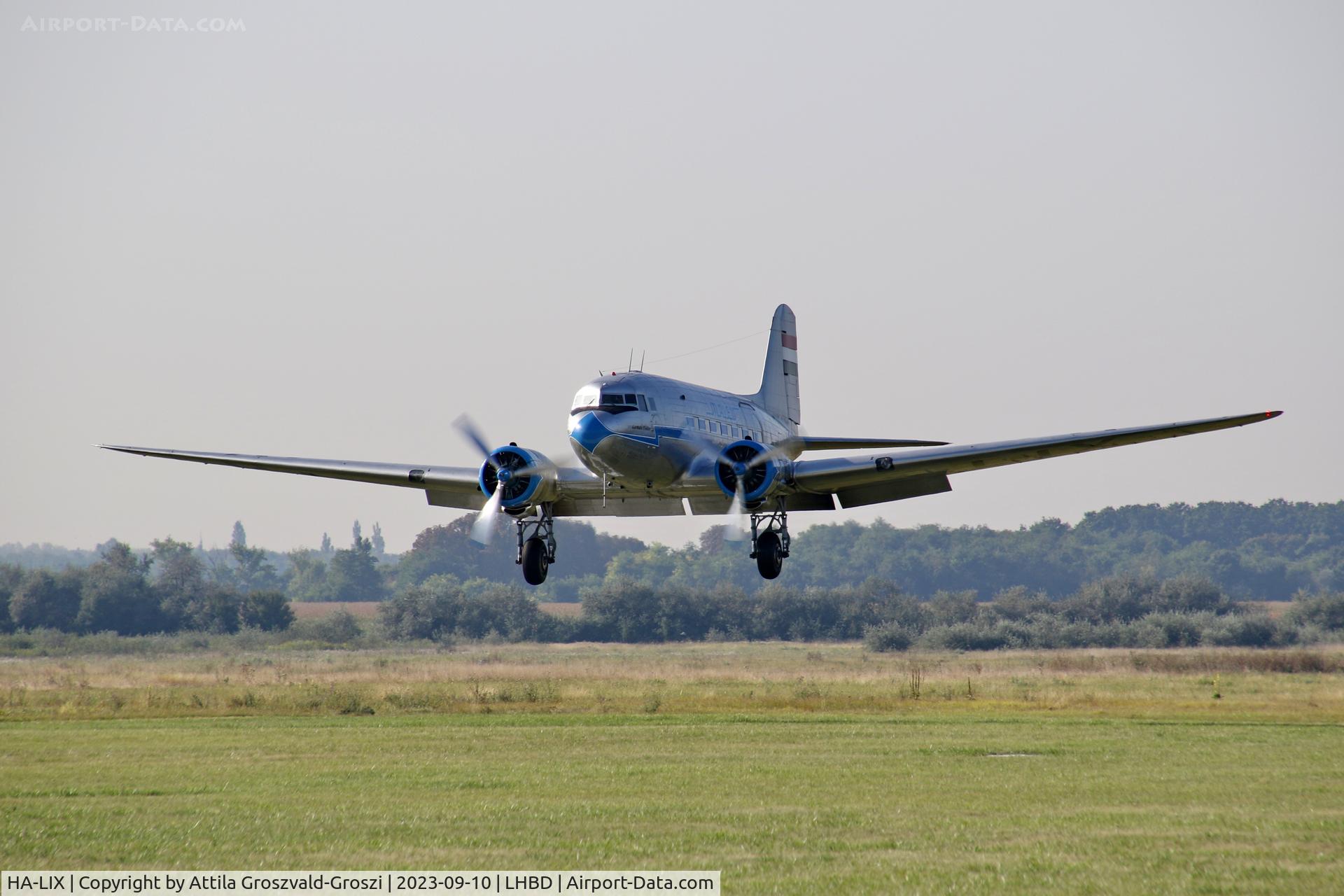 HA-LIX, 1949 Lisunov Li-2T Cab C/N 18433209, LHBD - Börgönd Airport-Börgönd, Hungary - Börgönd Air Show 2023