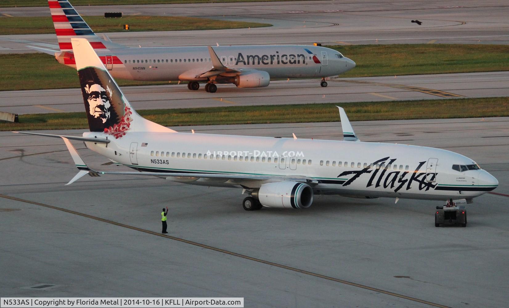 N533AS, 2010 Boeing 737-890 C/N 35201, ASA 738 zx