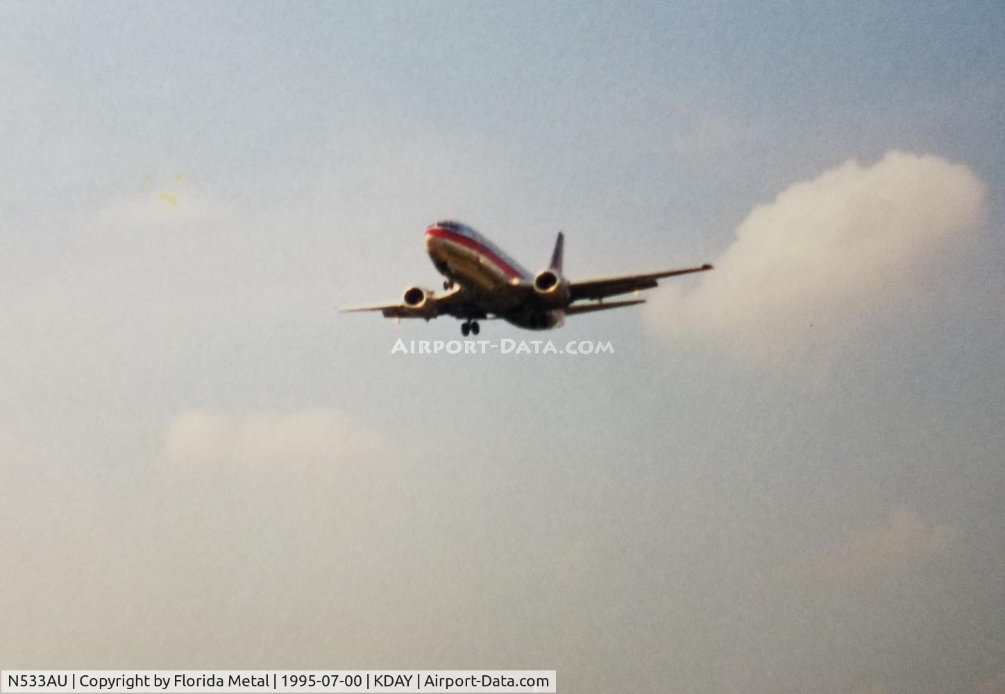 N533AU, 1989 Boeing 737-3B7 C/N 24515, USAir 733 zx