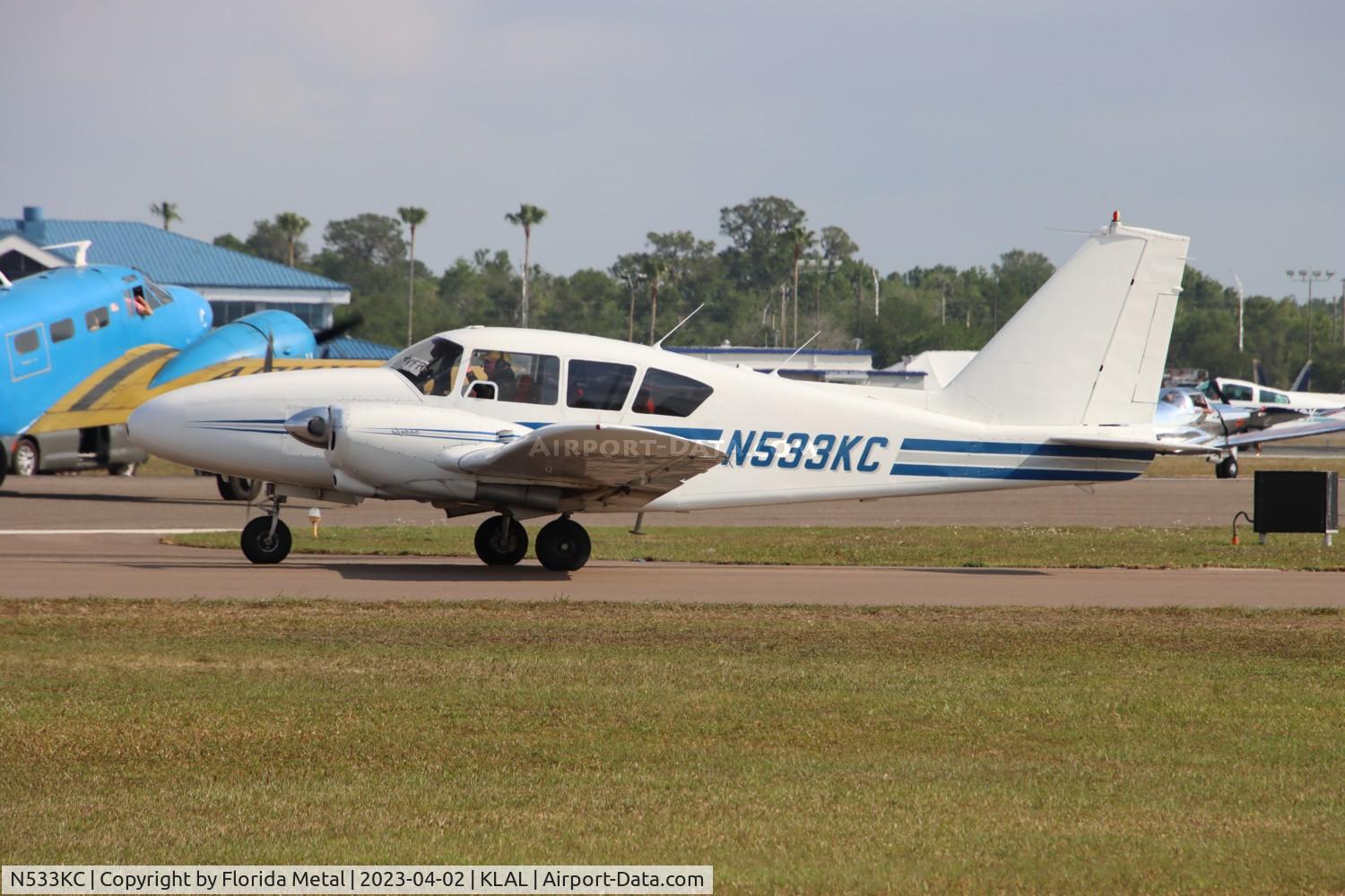 N533KC, 1963 Piper PA-23-250 C/N 27-2390, PA-23 Aztec zx