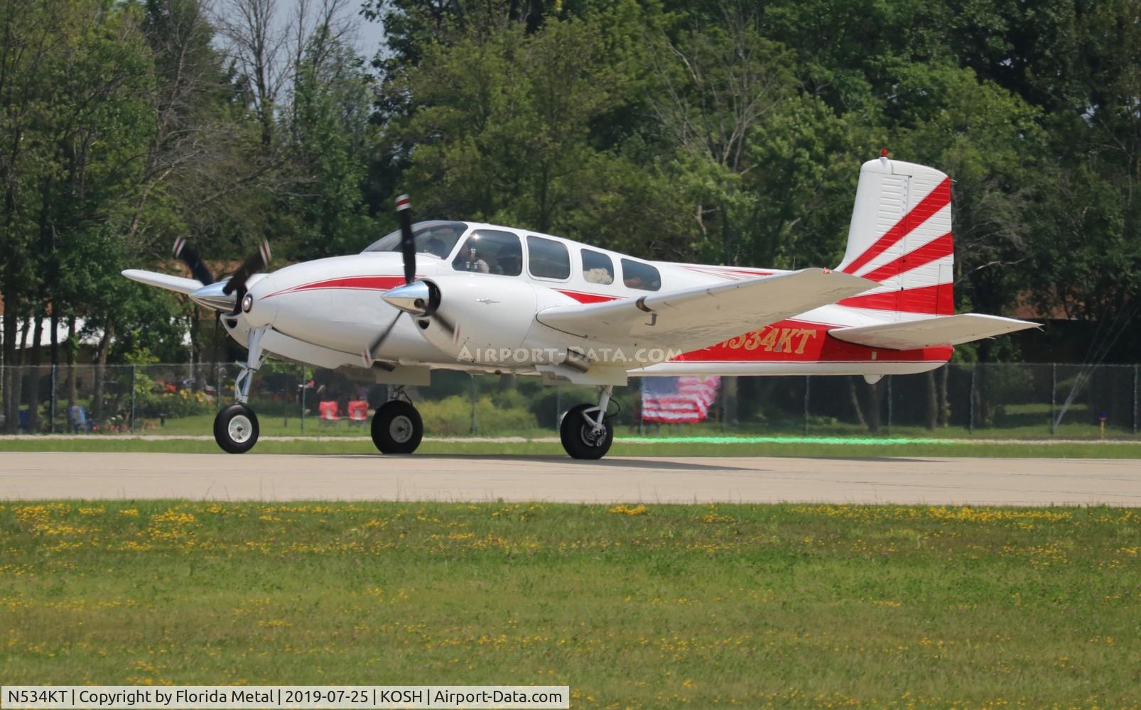 N534KT, 1962 Beech D50E Twin Bonanza C/N DH-322, Beech 50 zx