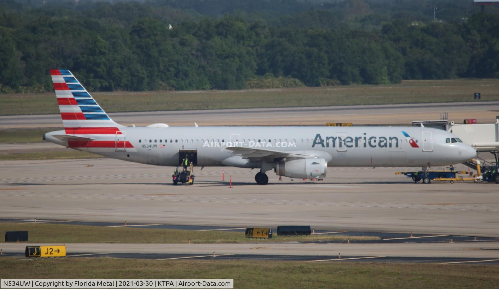 N534UW, 2009 Airbus A321-231 C/N 3989, AAL A321 zx