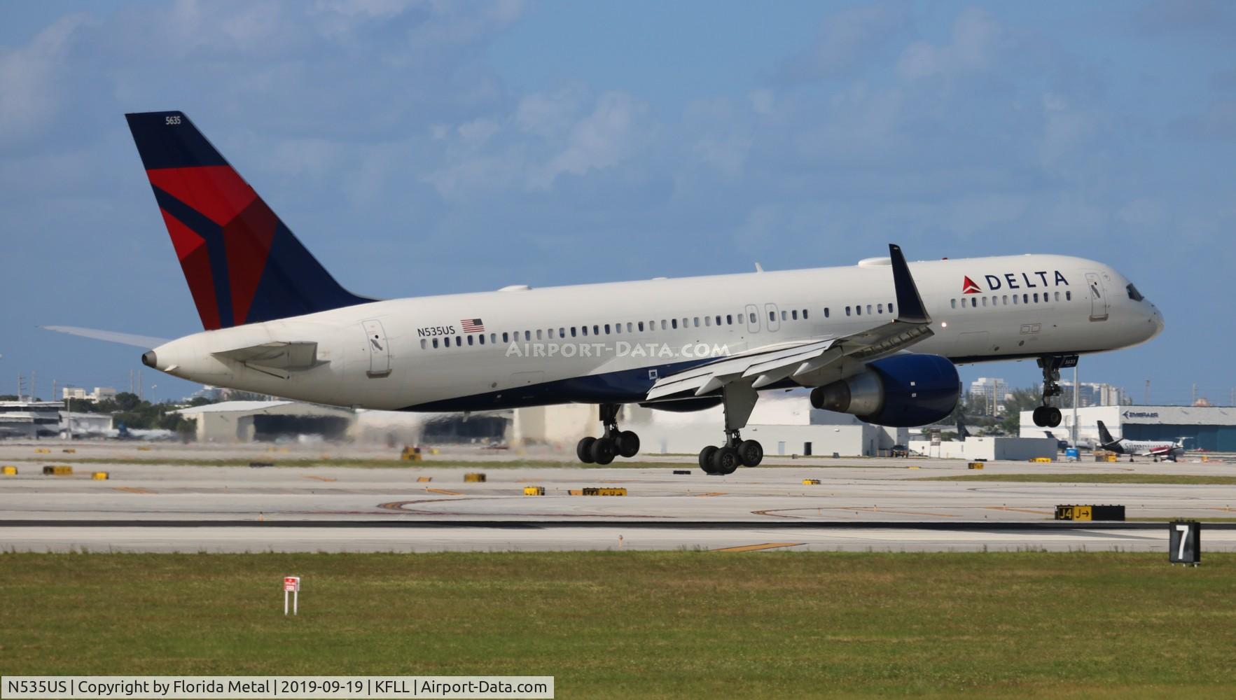 N535US, 1995 Boeing 757-251 C/N 26482, DAL 752 zx ATL-FLL