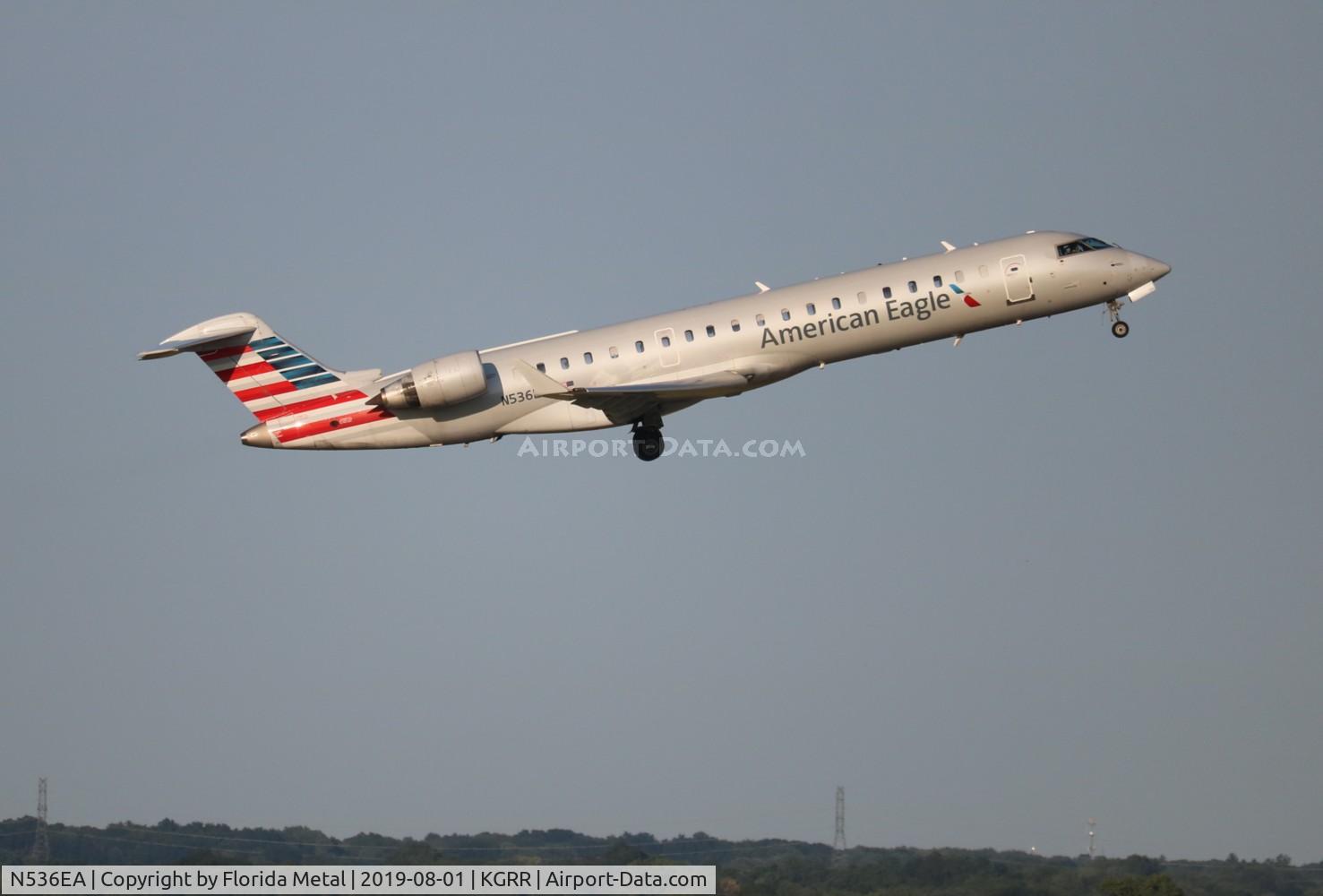 N536EA, Bombardier CRJ-702 (CL-600-2C10) Regional Jet C/N 10315, ENY/Eagle CRJ7 zx GRR-ORD
