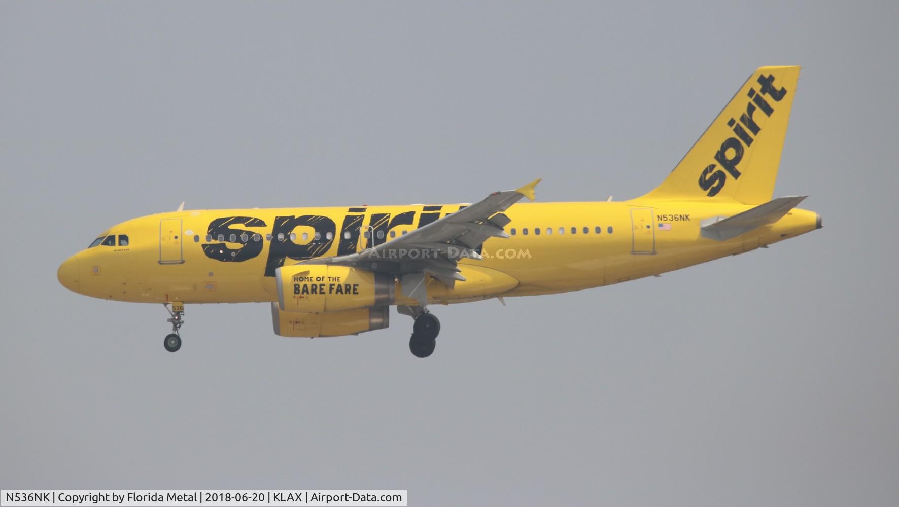 N536NK, 2010 Airbus A319-133 C/N 4422, NKS A319 zx