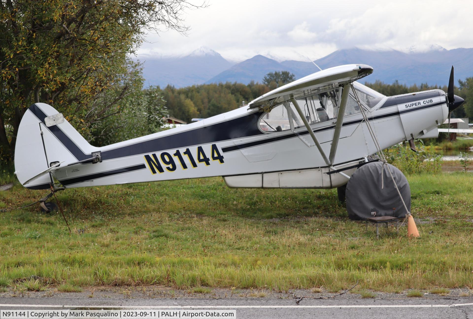 N91144, 1981 Piper PA-18-150 Super Cub C/N 18-8109075, Piper PA-18-150