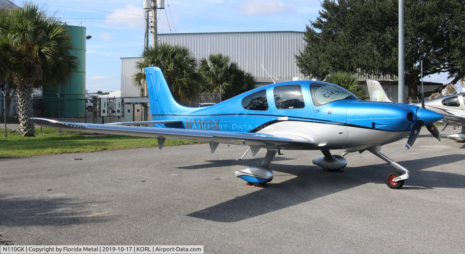N110GK, 2017 Cirrus SR22T C/N 4508, SR22 zx