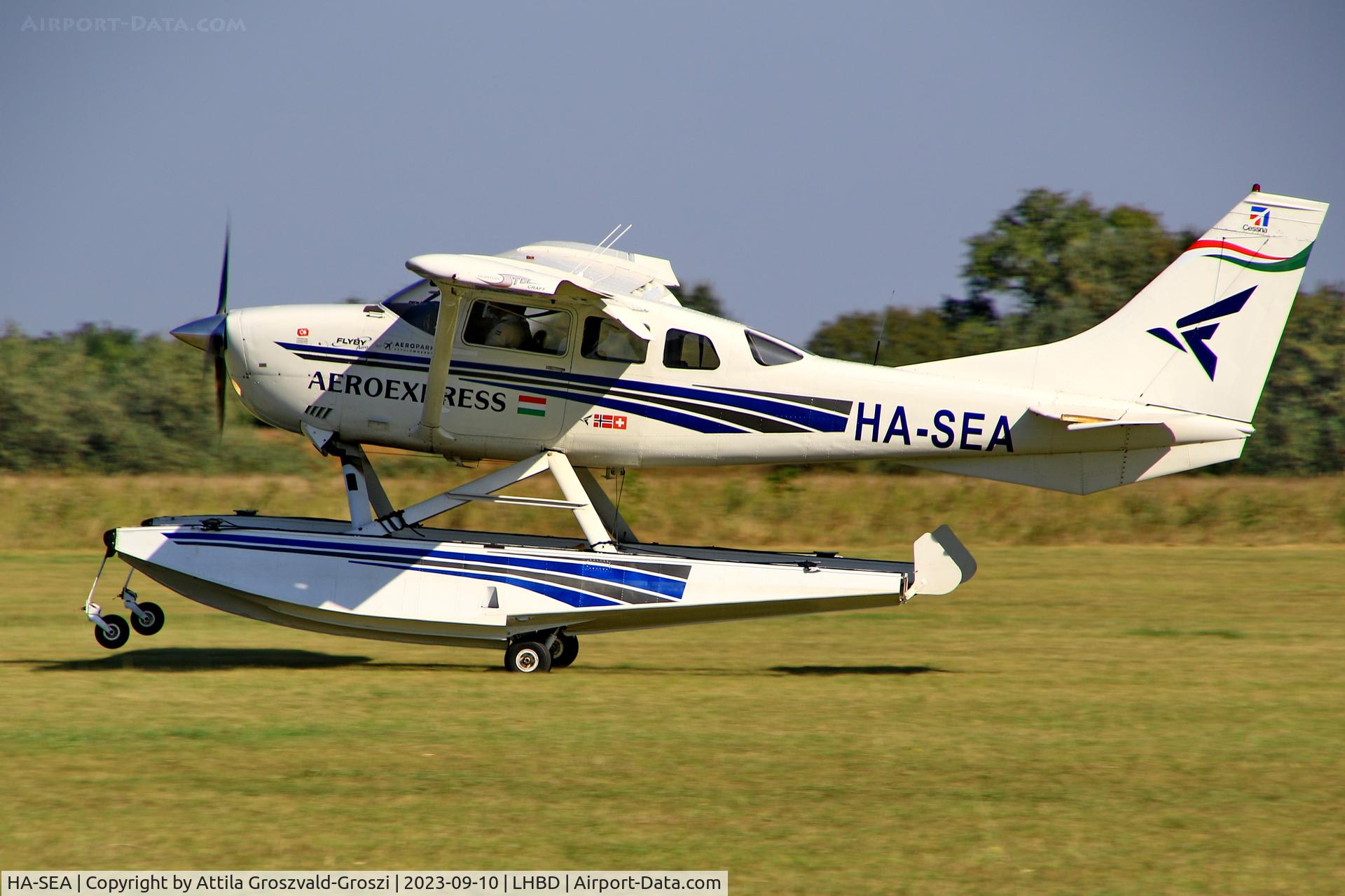 HA-SEA, 1973 Cessna U206F Stationair Stationair C/N U206-01959, LHBD - Börgönd Airport-Börgönd, Hungary - Börgönd Air Show 2023
