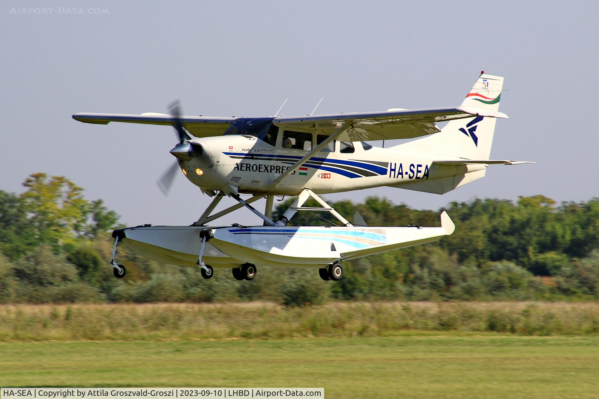 HA-SEA, 1973 Cessna U206F Stationair Stationair C/N U206-01959, LHBD - Börgönd Airport-Börgönd, Hungary - Börgönd Air Show 2023