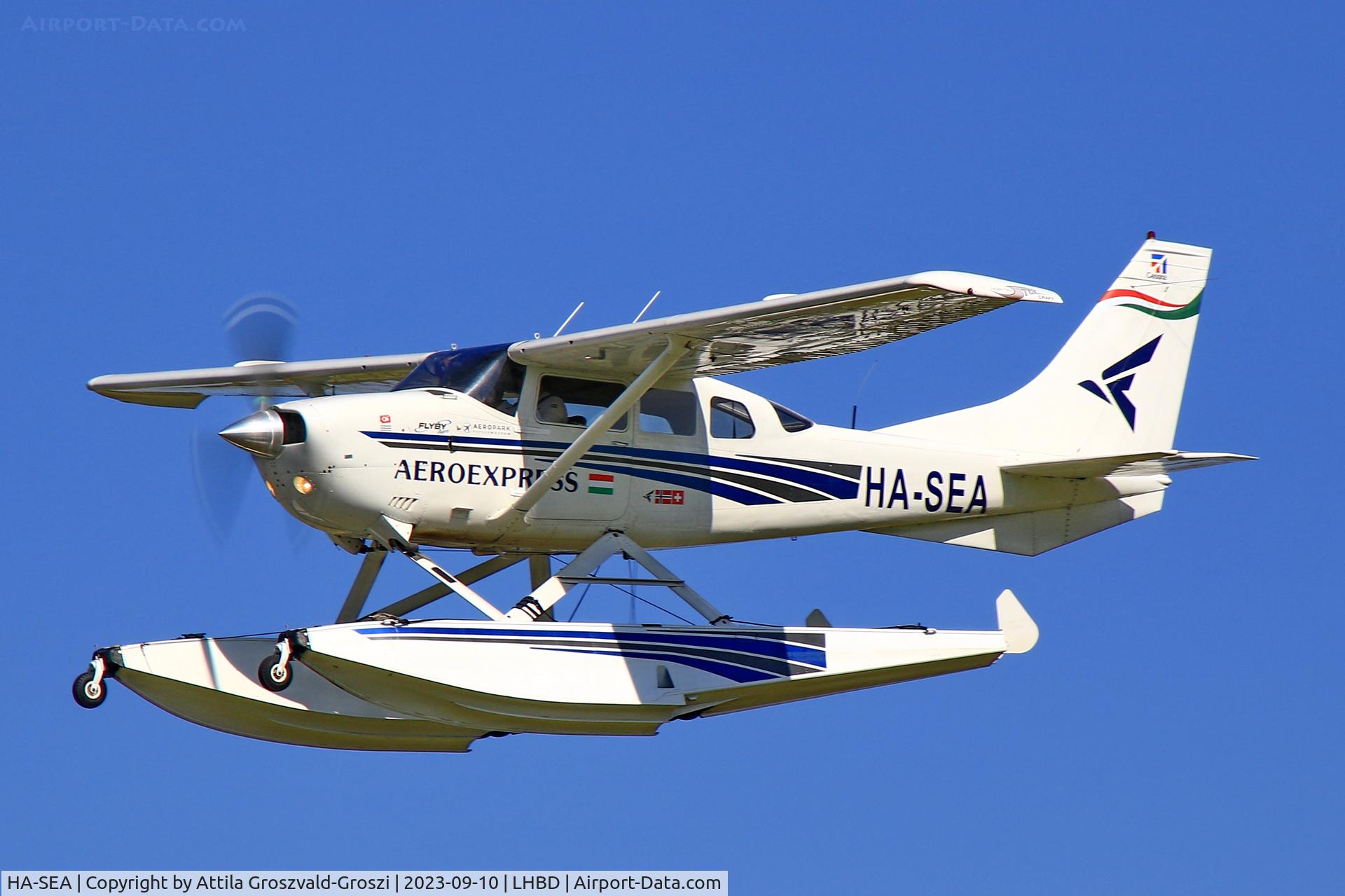 HA-SEA, 1973 Cessna U206F Stationair Stationair C/N U206-01959, LHBD - Börgönd Airport-Börgönd, Hungary - Börgönd Air Show 2023