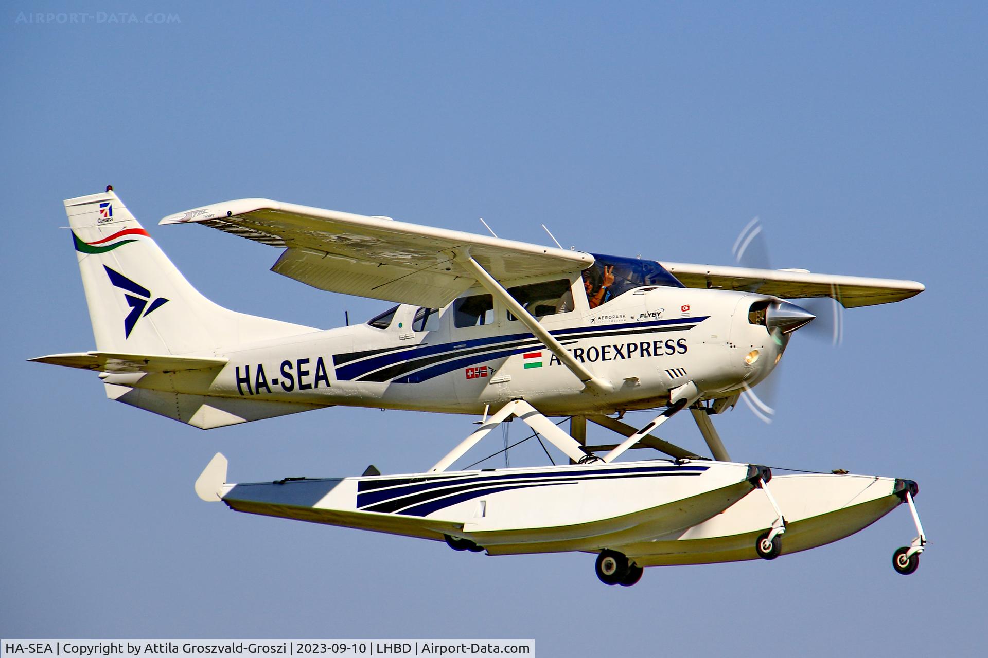 HA-SEA, 1973 Cessna U206F Stationair Stationair C/N U206-01959, LHBD - Börgönd Airport-Börgönd, Hungary - Börgönd Air Show 2023