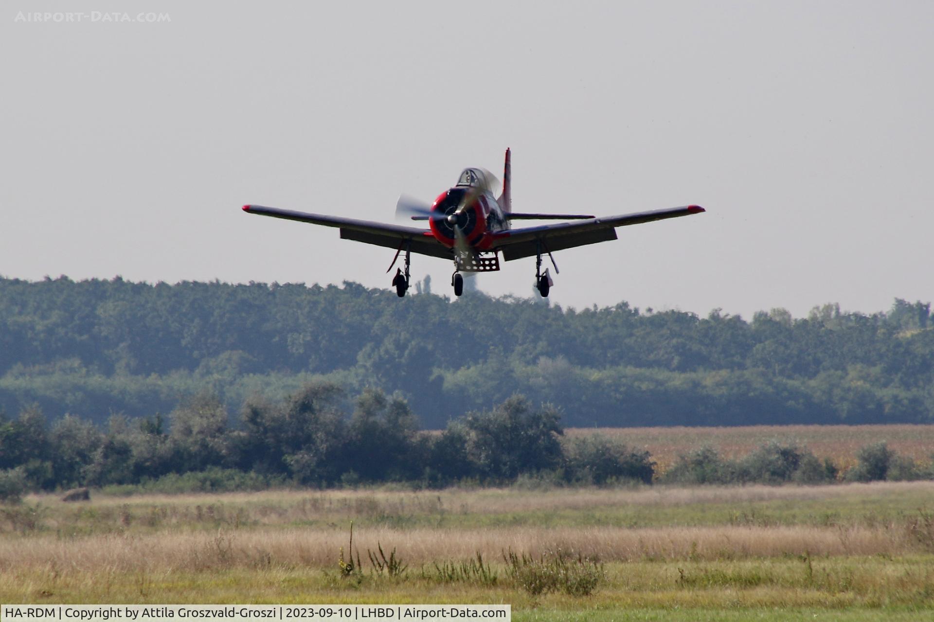 HA-RDM, 1951 North American T-28A Trojan C/N 174-185, LHBD - Börgönd Airport-Börgönd, Hungary - Börgönd Air Show 2023